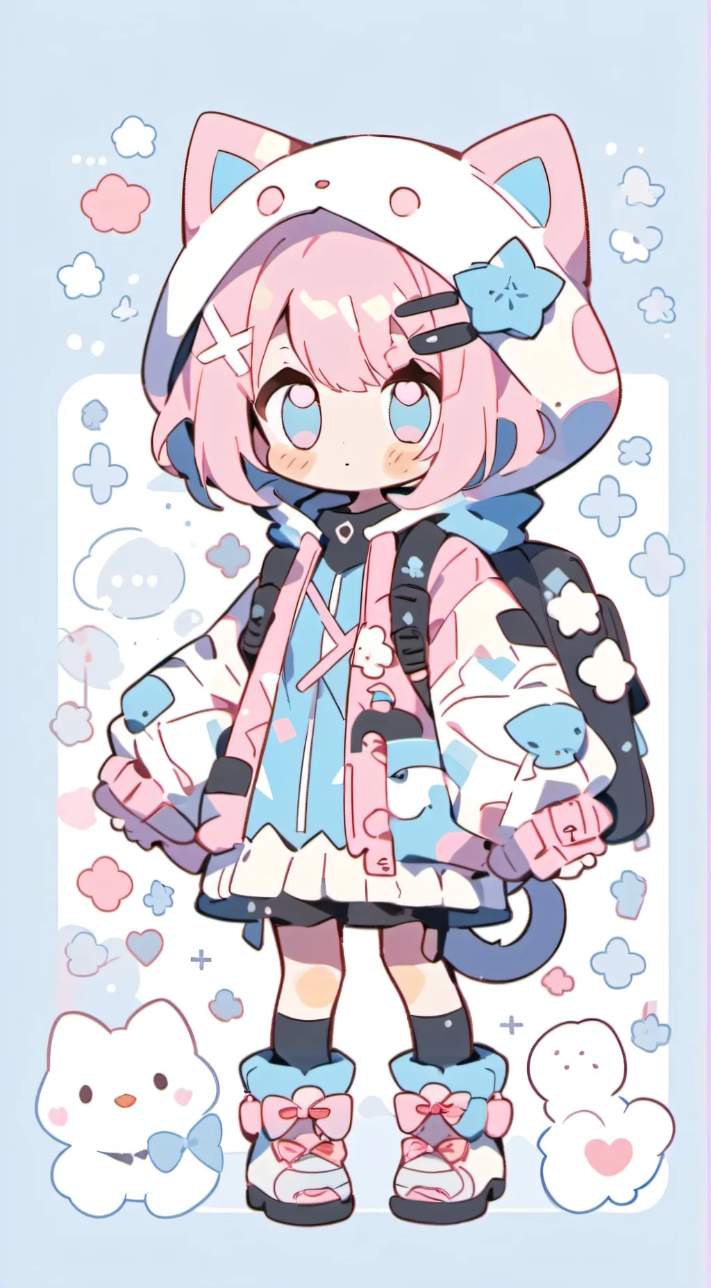 ai character: Millie  background