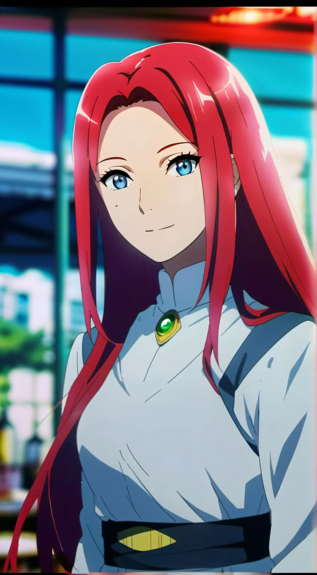 ai character: Kushina background