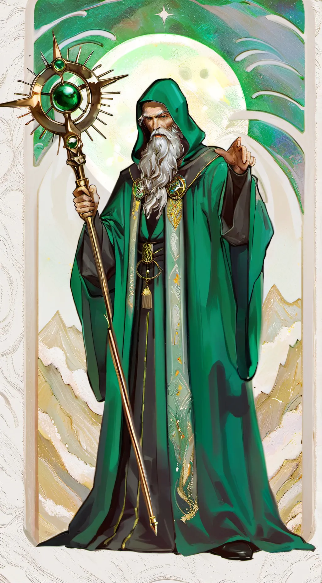 ai character: Merlin background