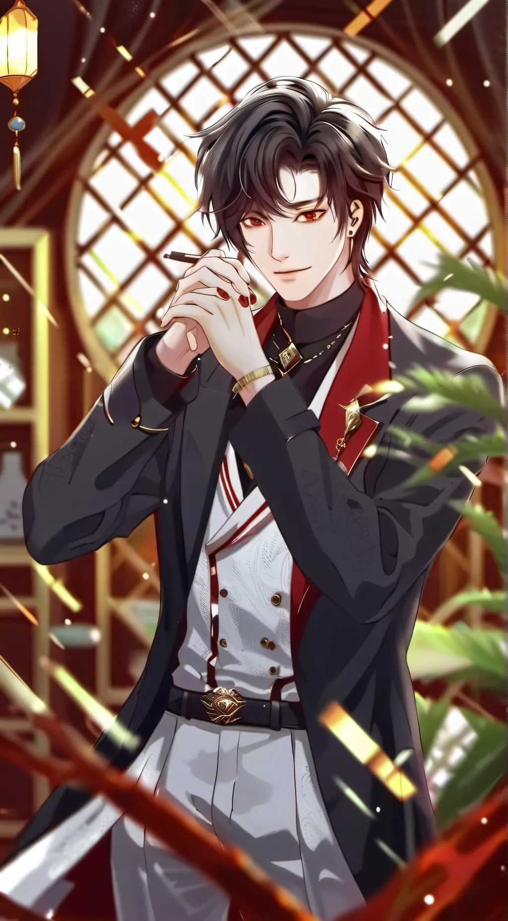 ai character: oliver background
