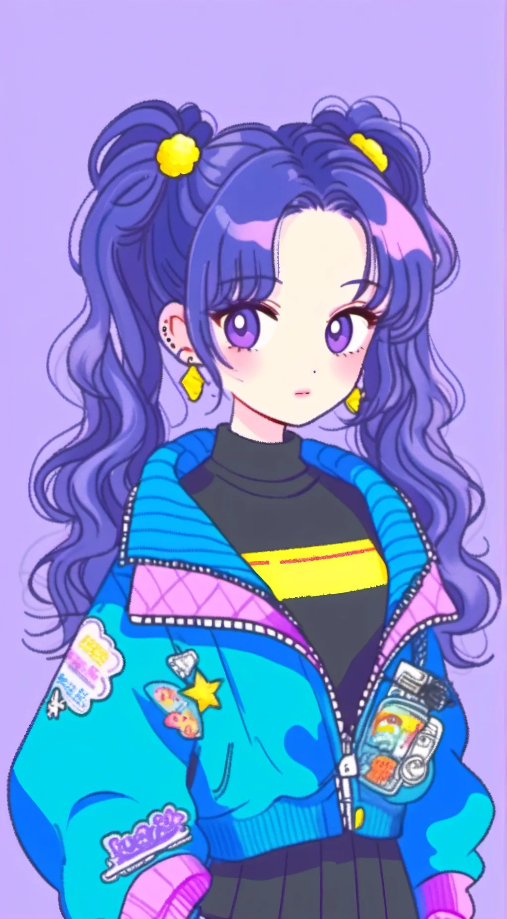 ai character: Riky background