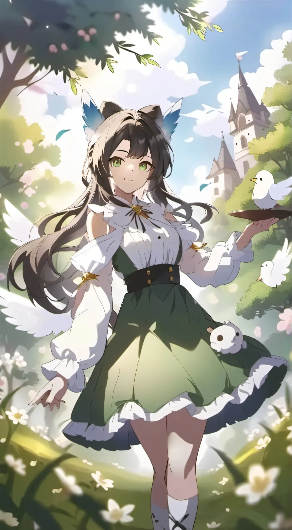 ai character: lilly background
