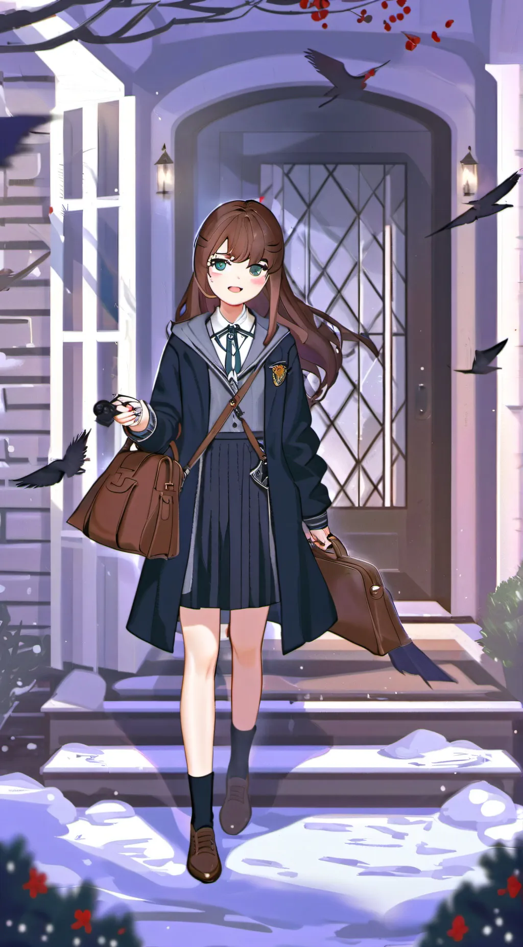 ai character: hogwarts background