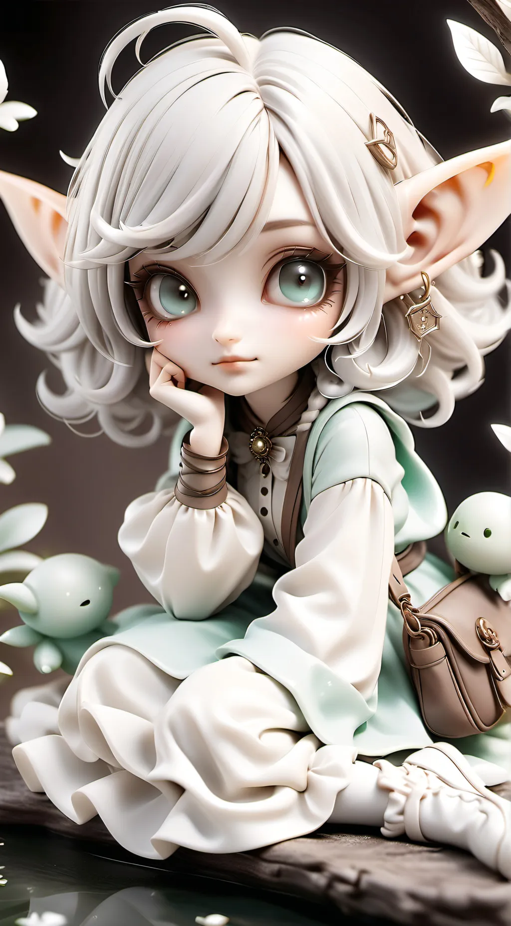 ai character: Jade background