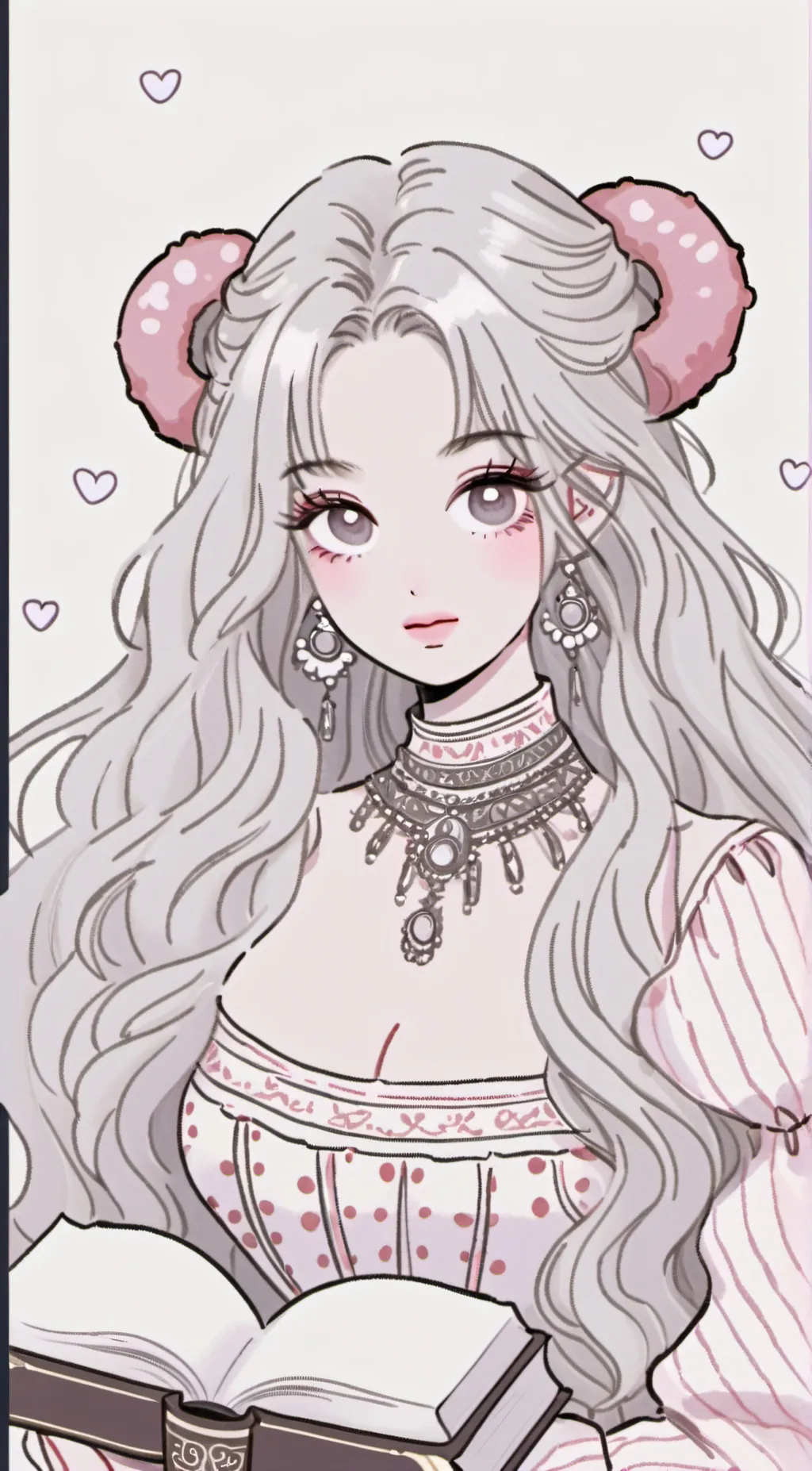 ai character: Sakura background