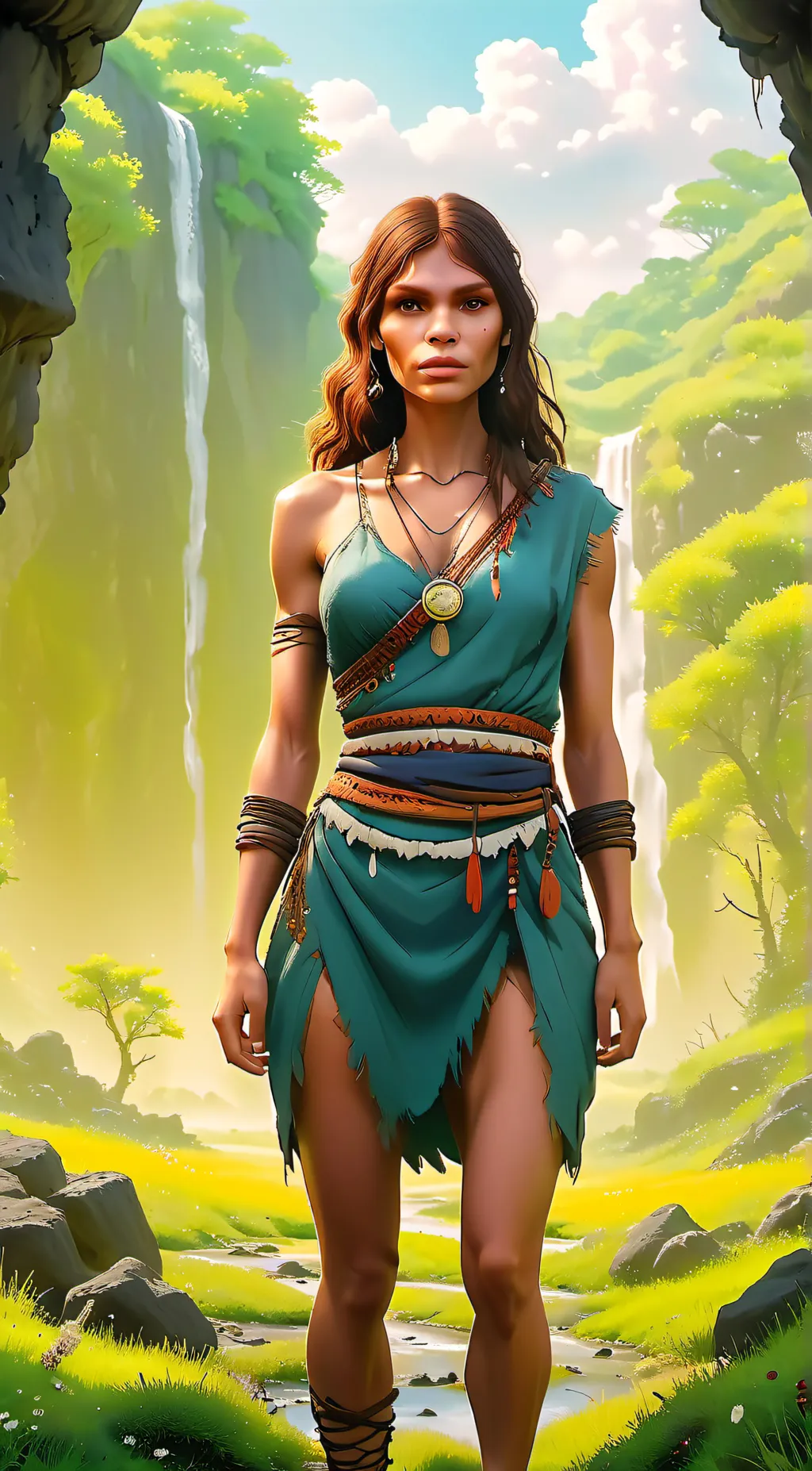 ai character: Kaya background