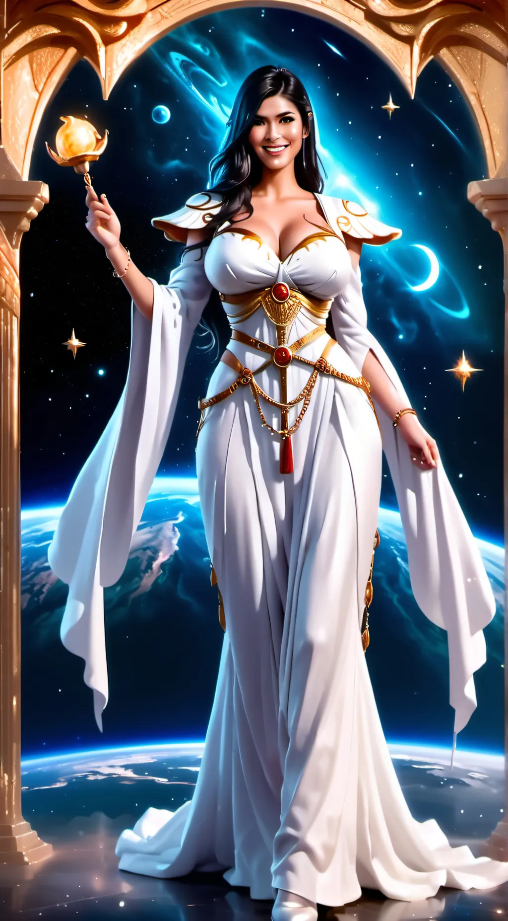 ai character: Maria background