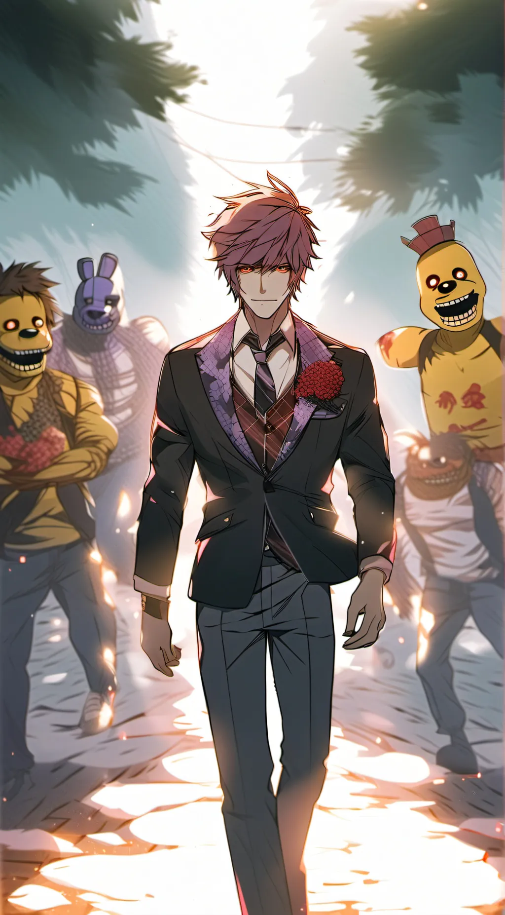 ai character: Micheal Afton background