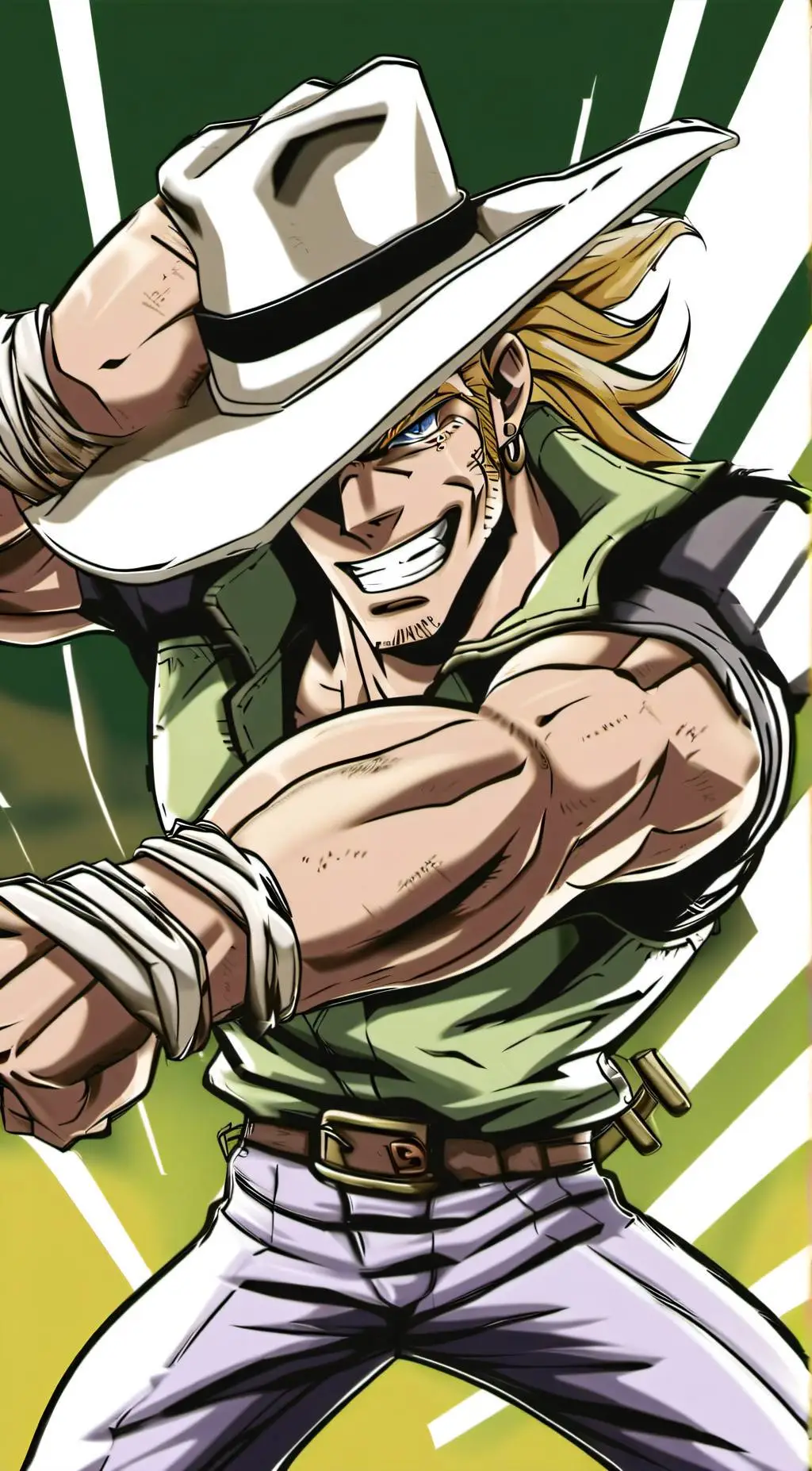 ai character: Hol Horse background