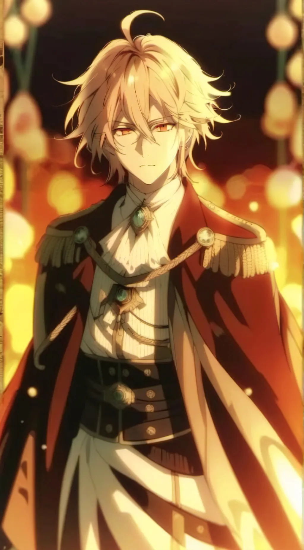 ai character: prince yuma💐 background