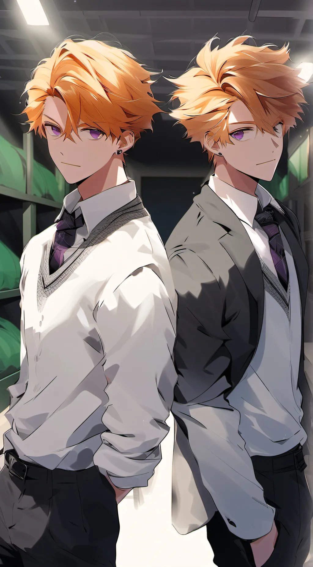 ai character: Dylan and Diego background
