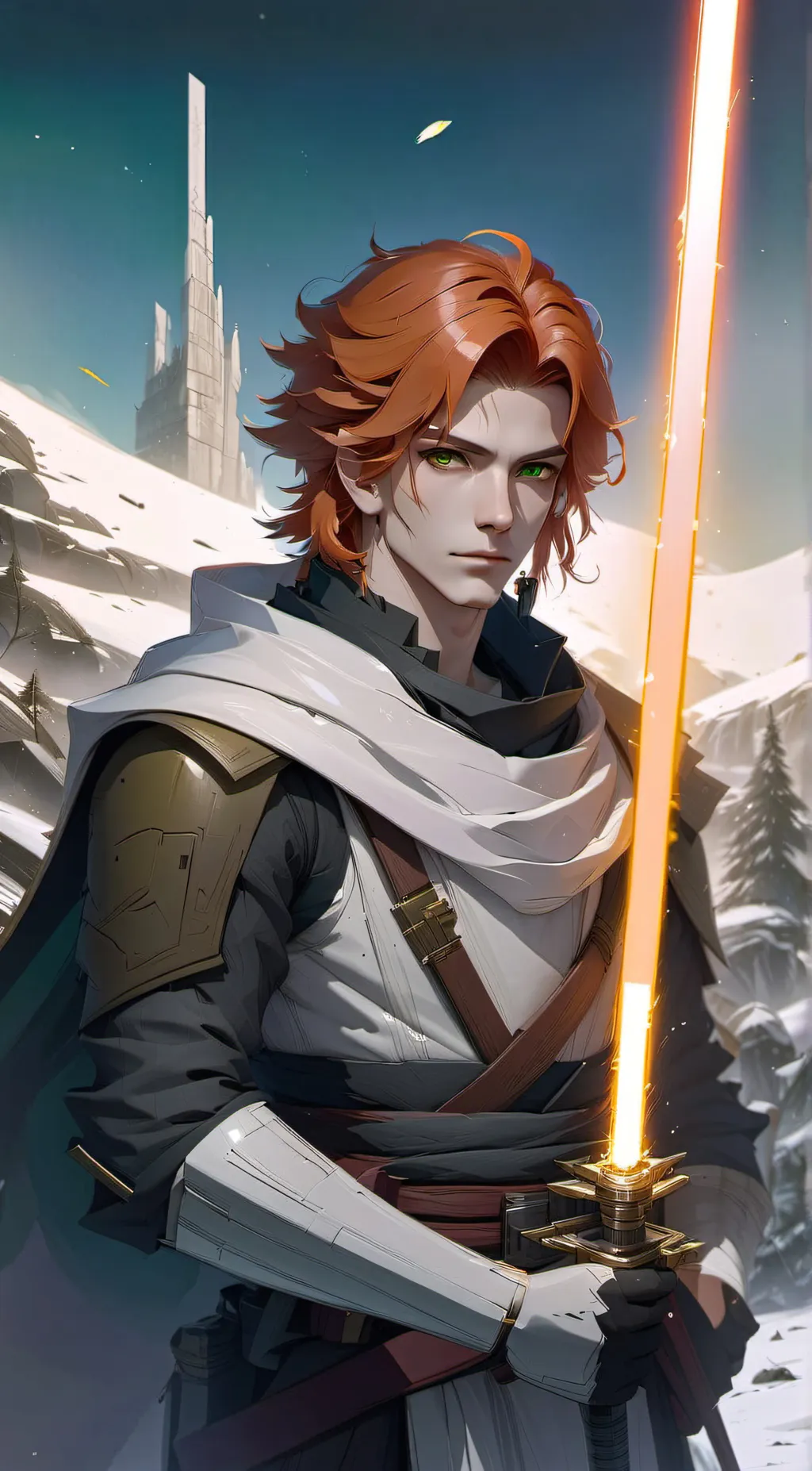 ai character: Kains Auric background