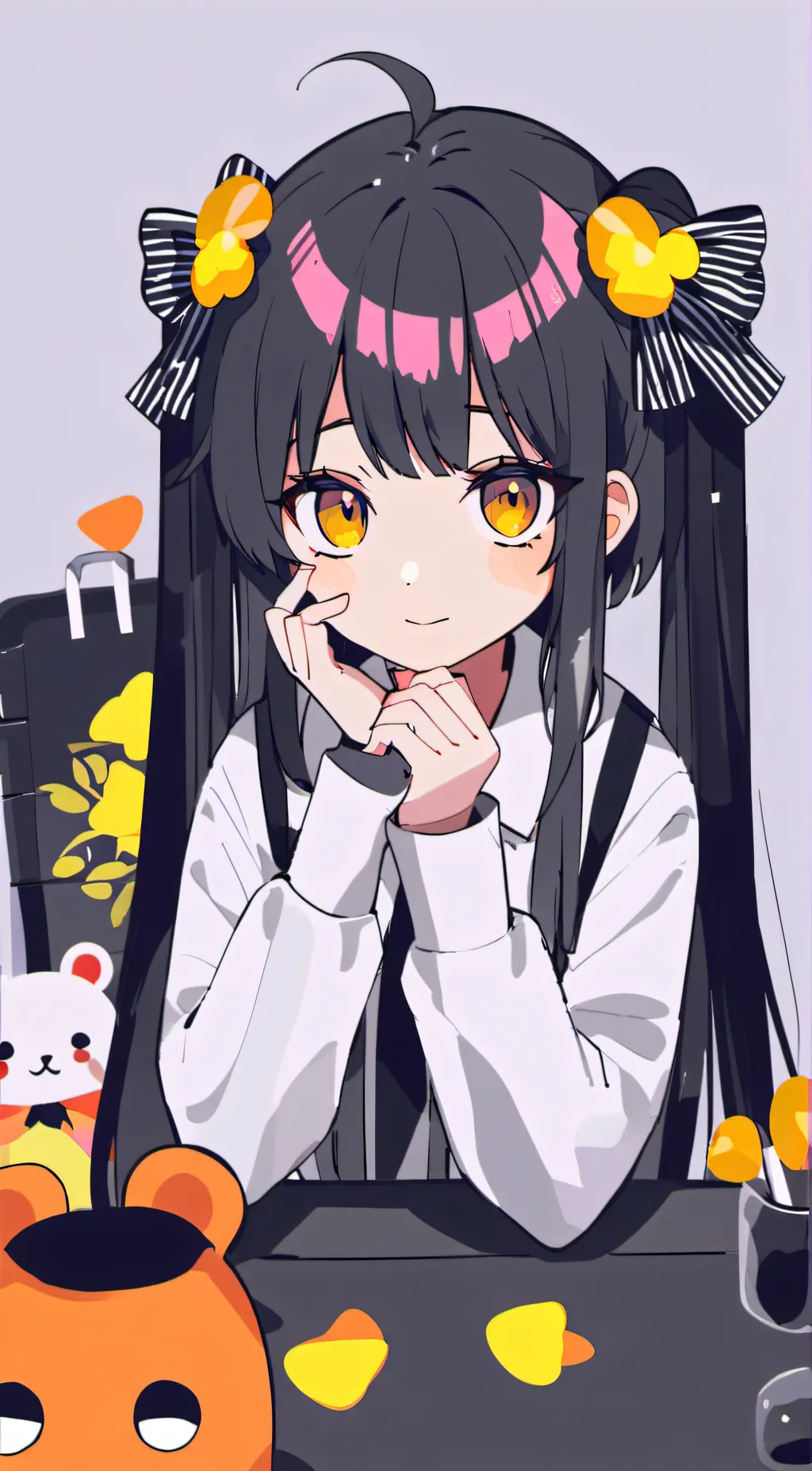 ai character: Yuki  background