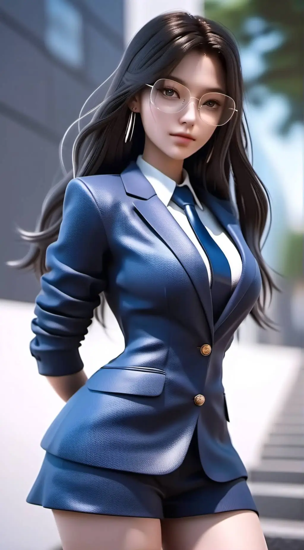 ai character: shiori background