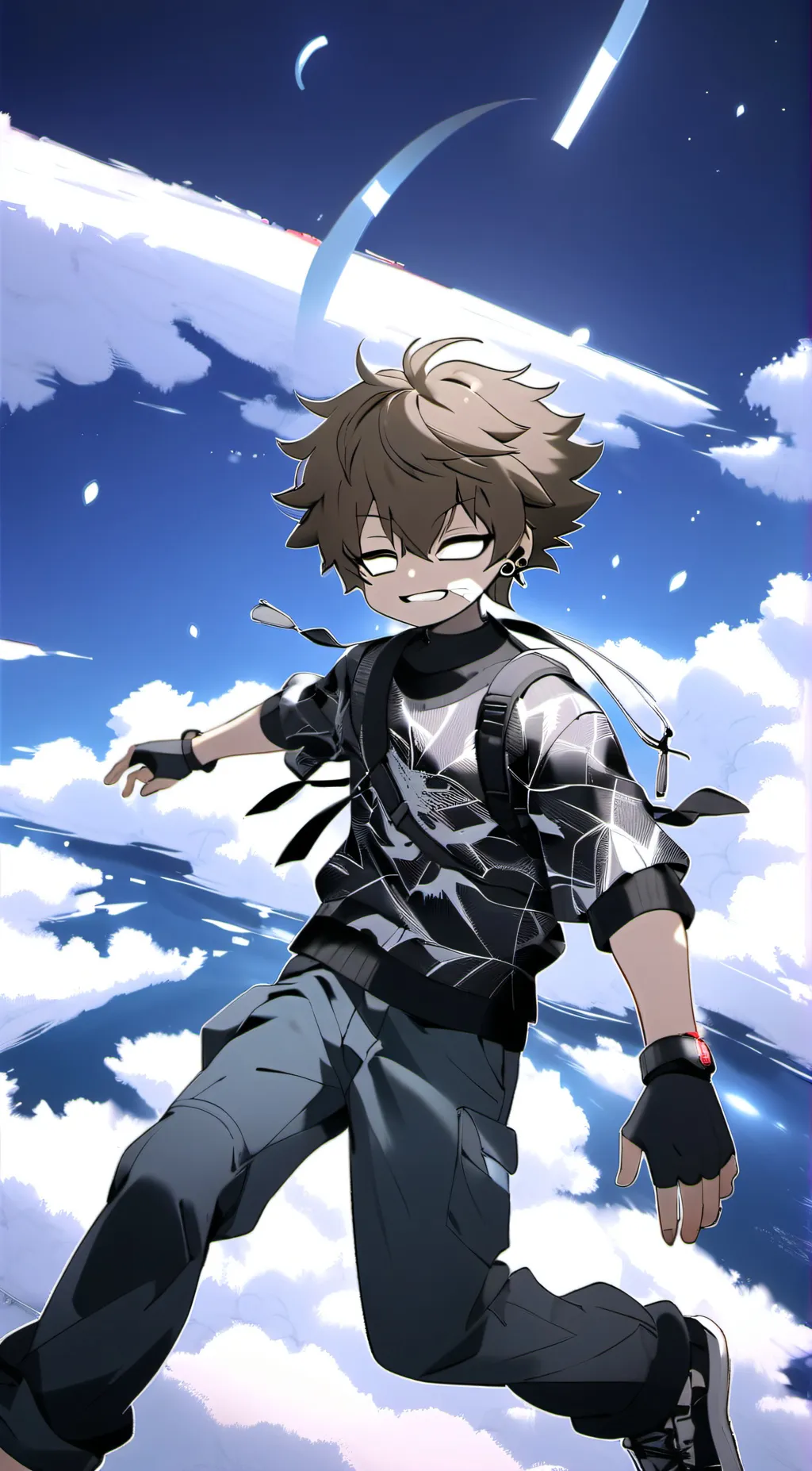 ai character: old friends  background