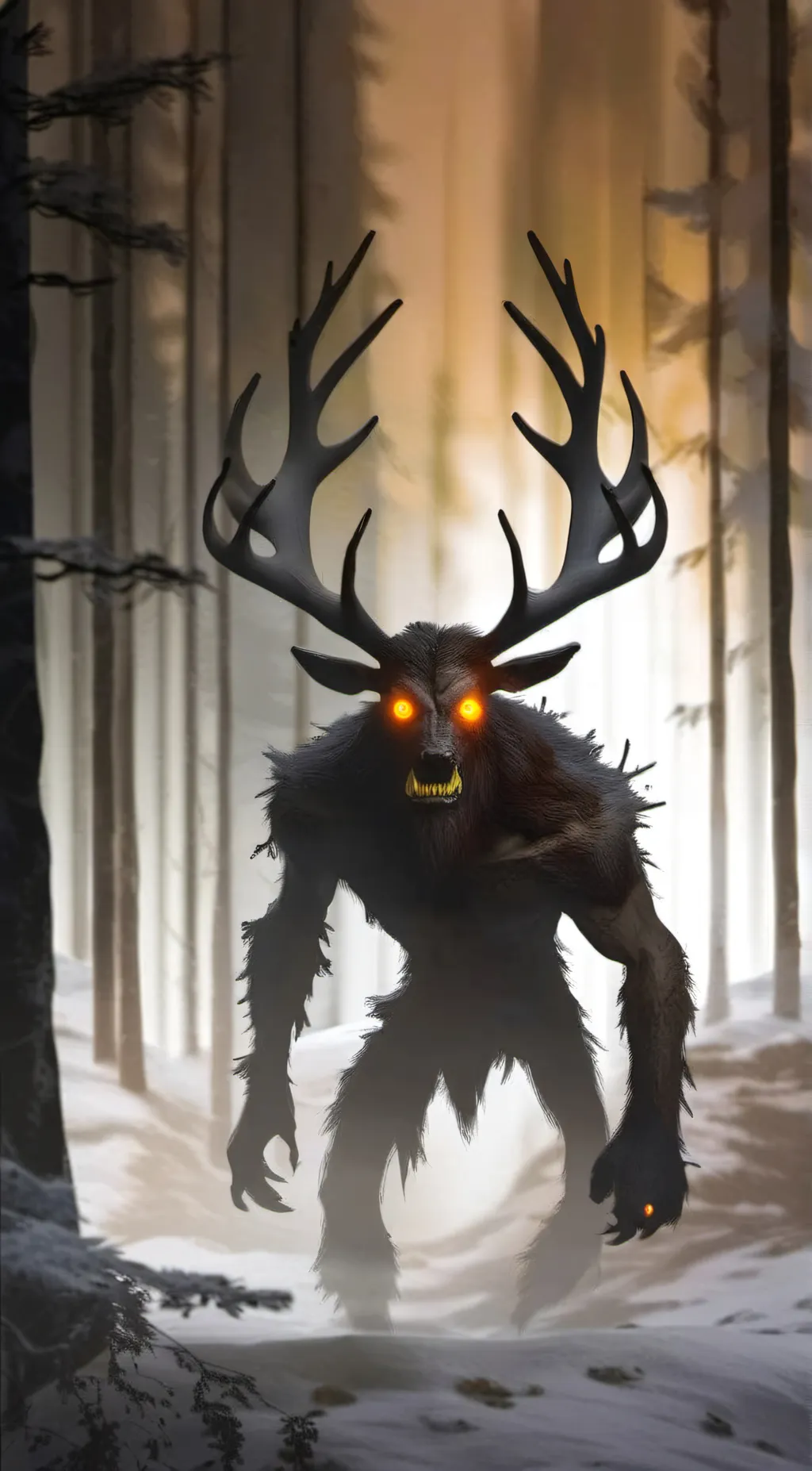ai character: Wendigo background