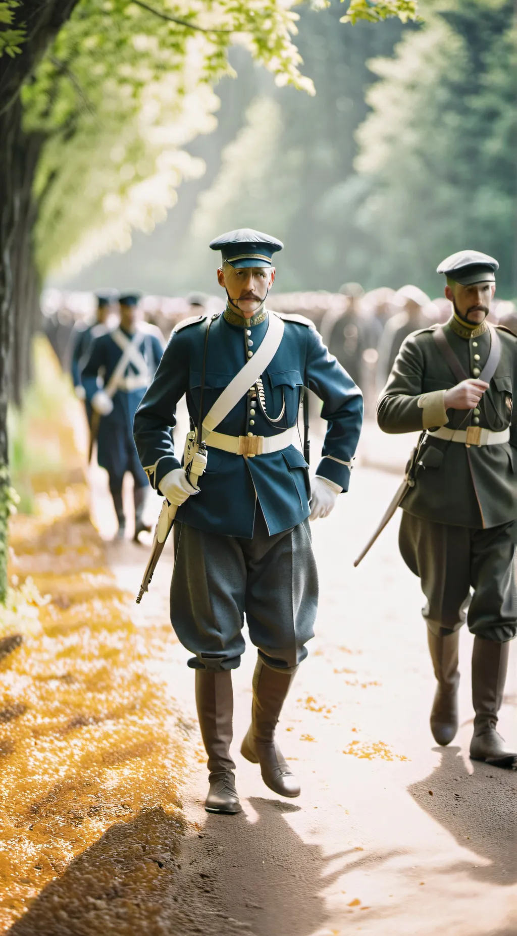 ai character: WW1 background