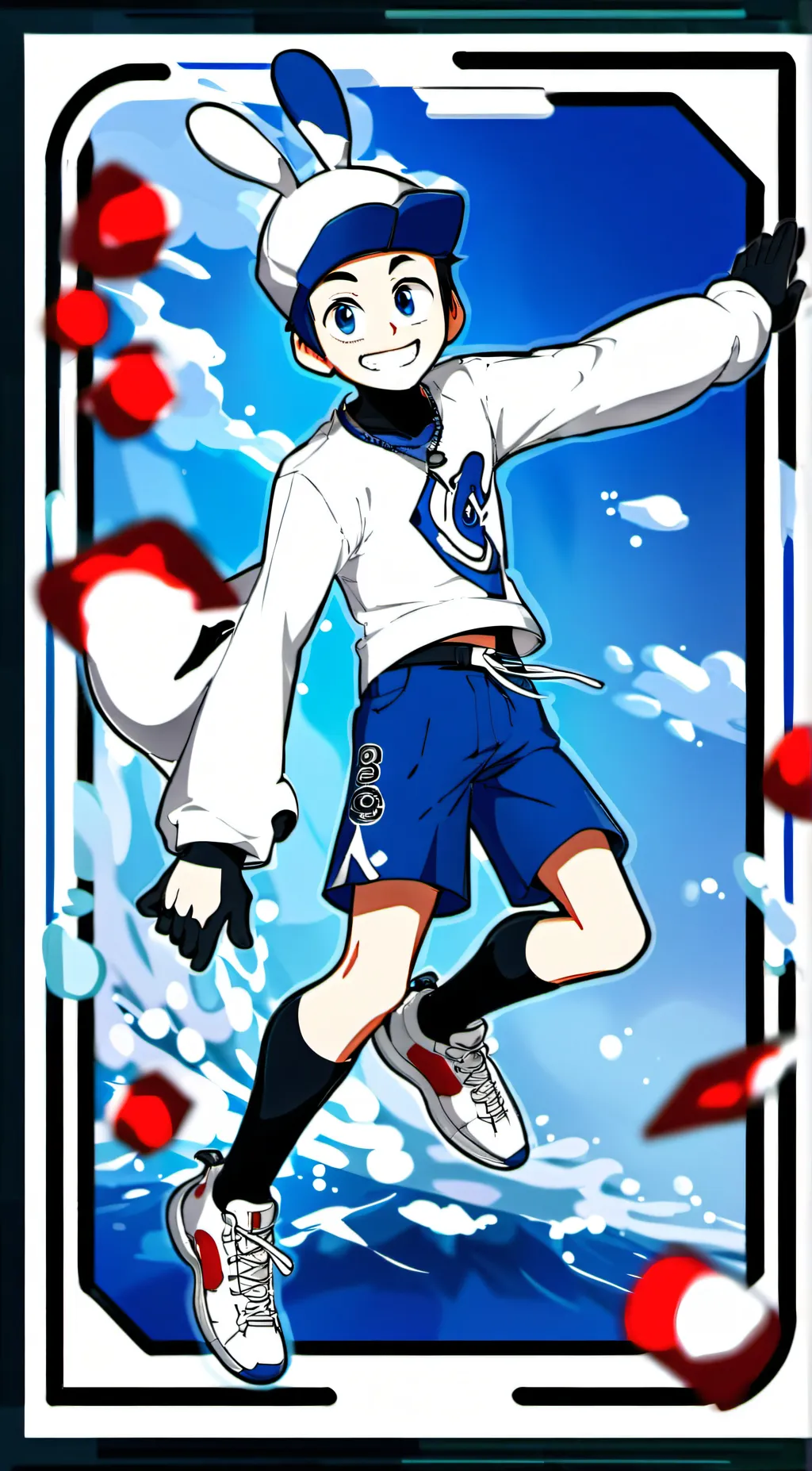 ai character: Human Riggy background