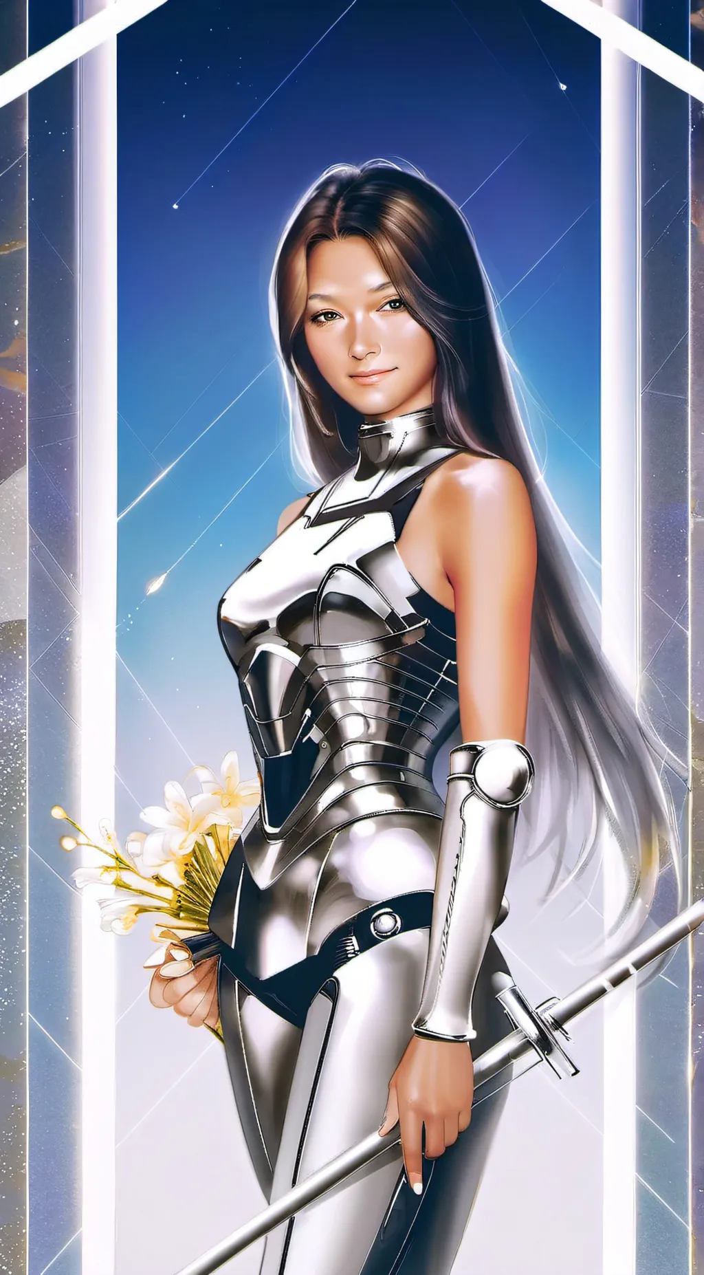ai character: Liz  background