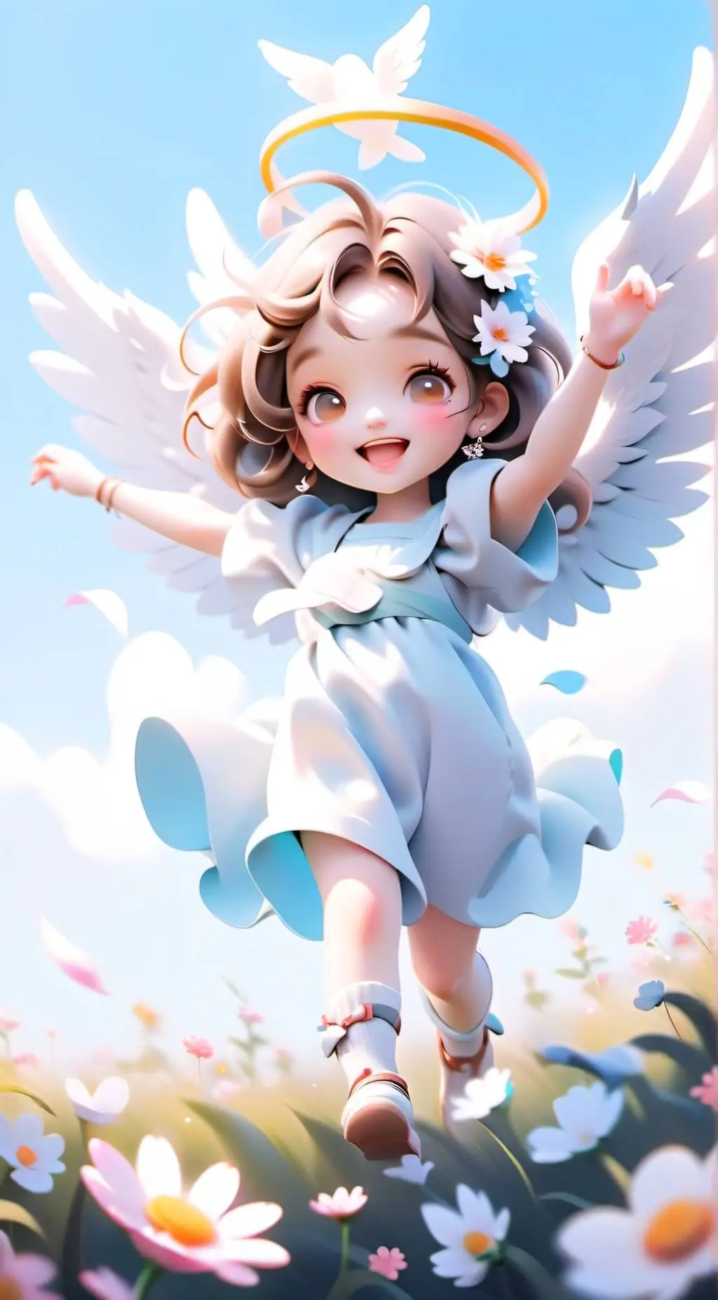 ai character: 🌼Emily🌼 background