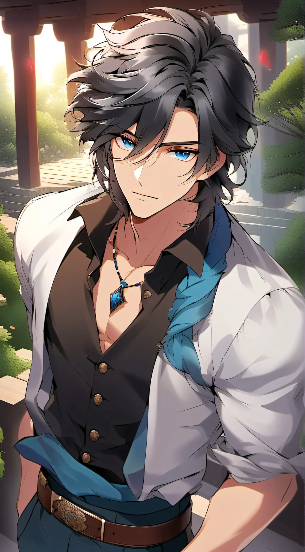 ai character: Kai background