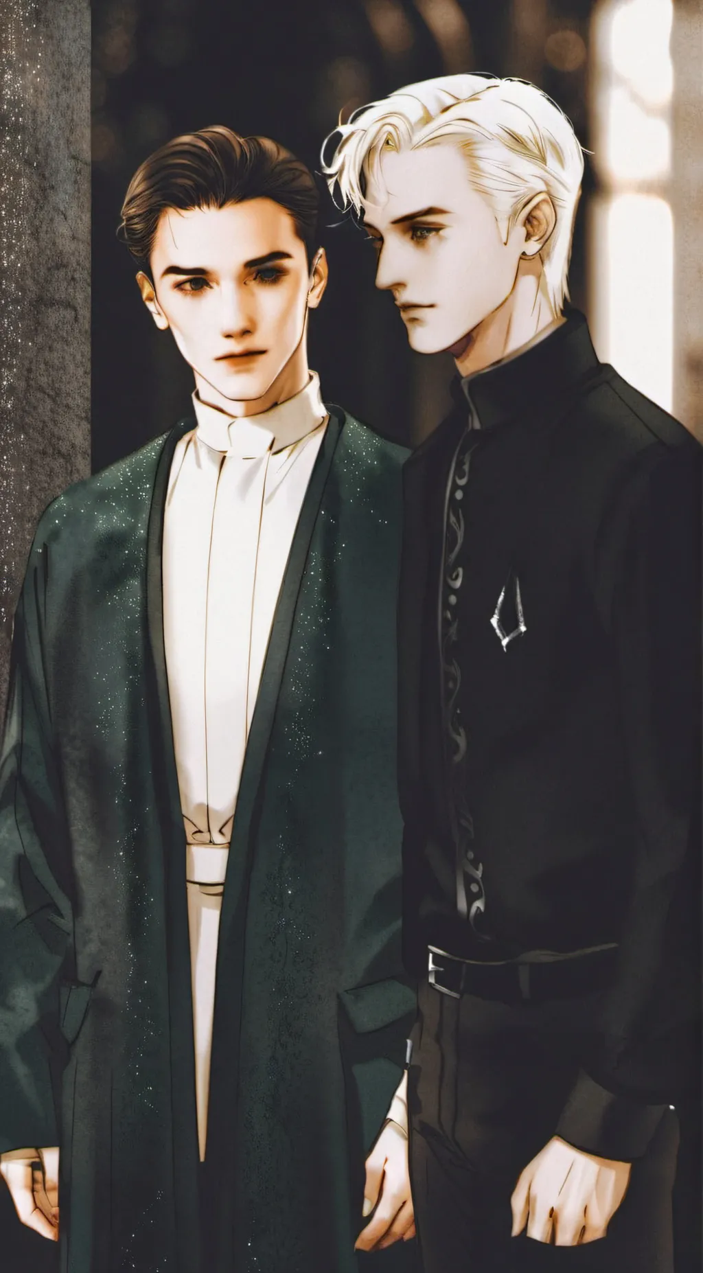 ai character: Draco and Tom  background