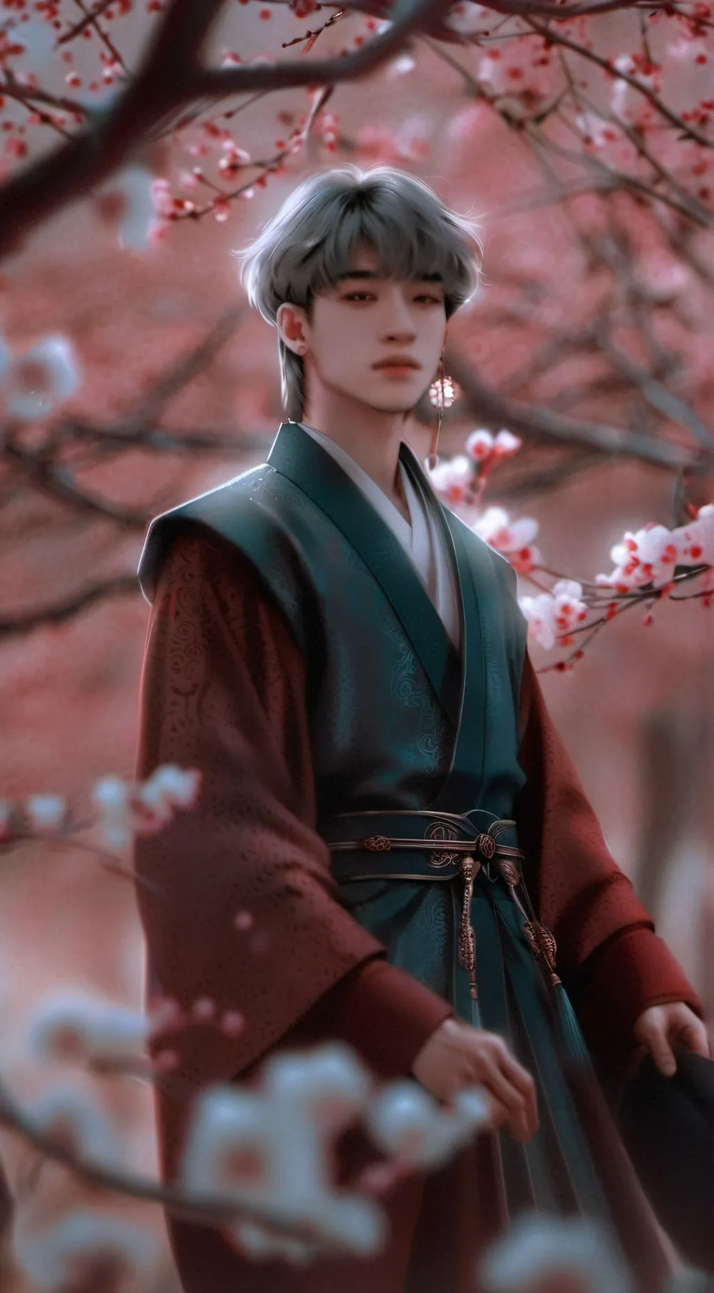 ai character: bangchan/chris background