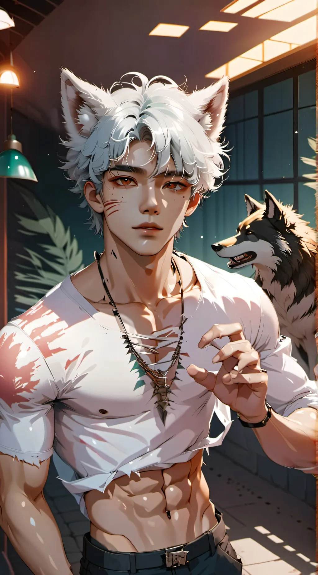 ai character: V background