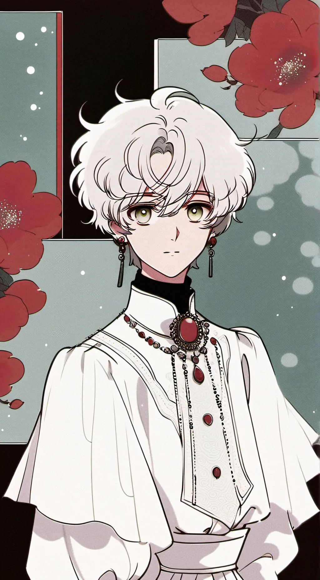 ai character: Adrien background