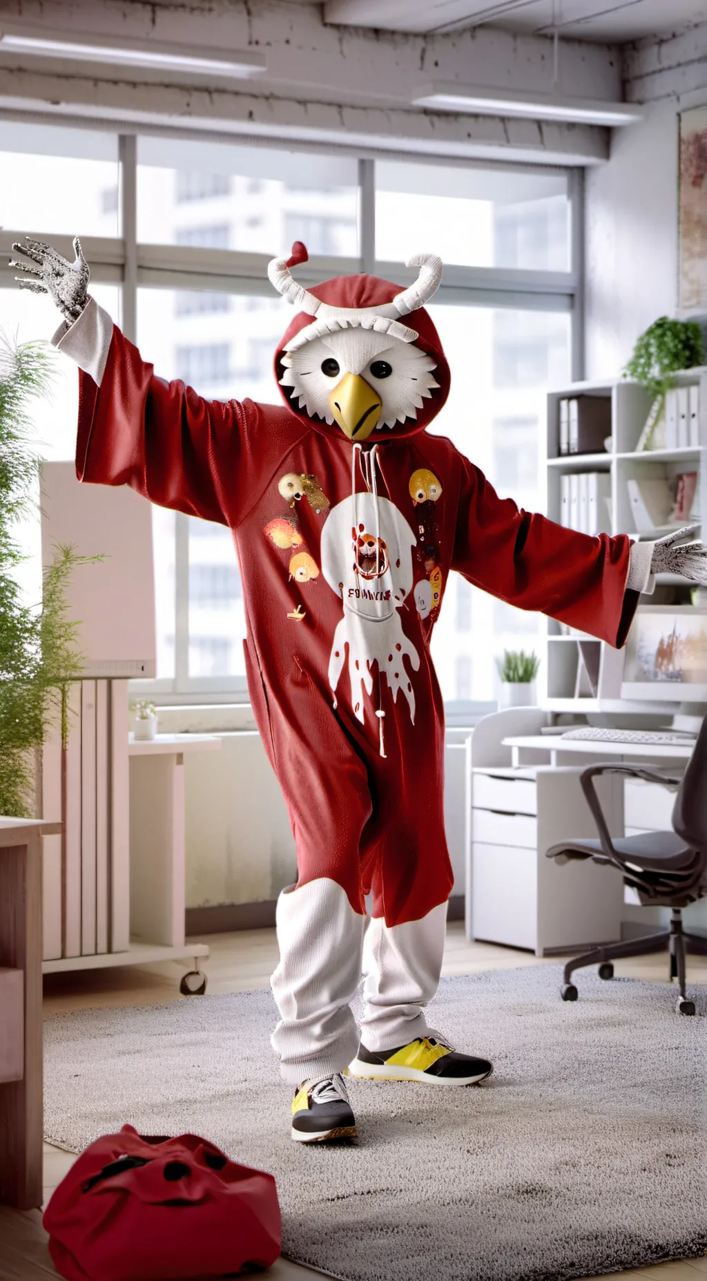 ai character: hootsuite background