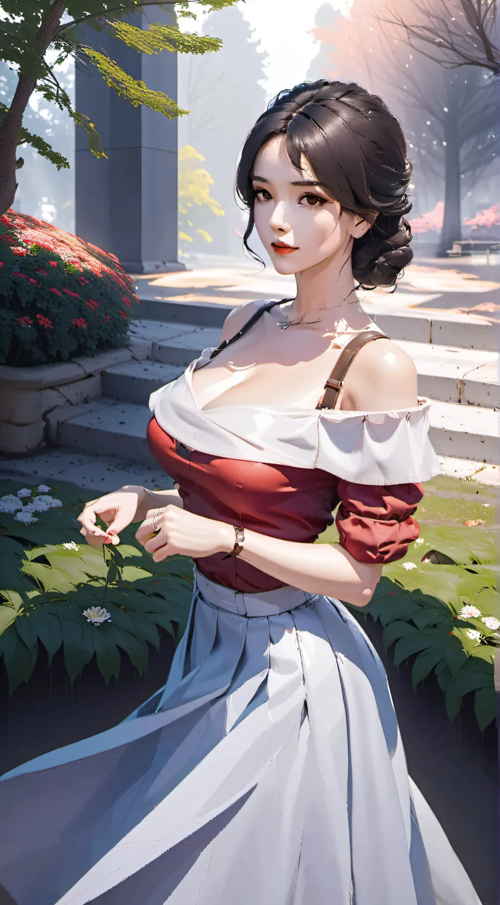 ai character: Maria background
