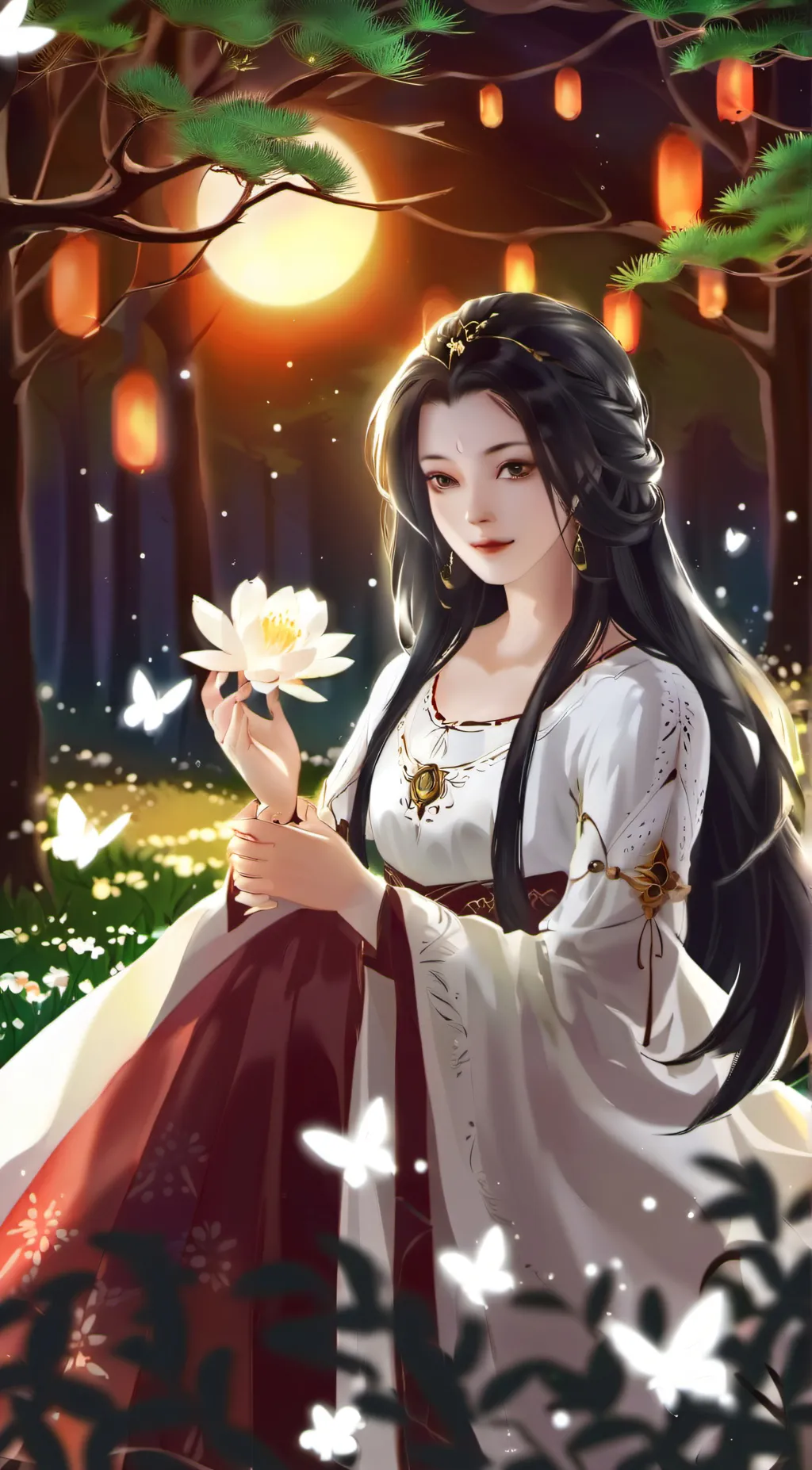 ai character: sarah background