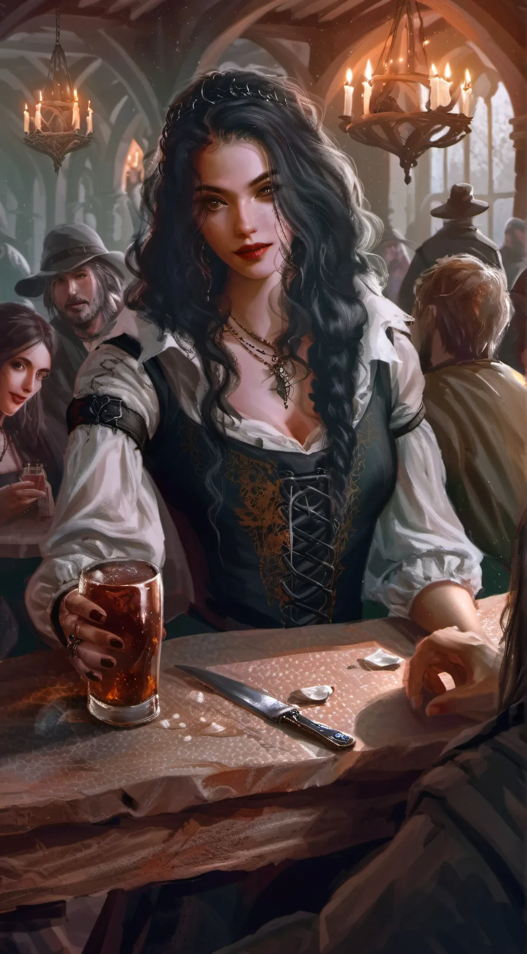 ai character: Anna background