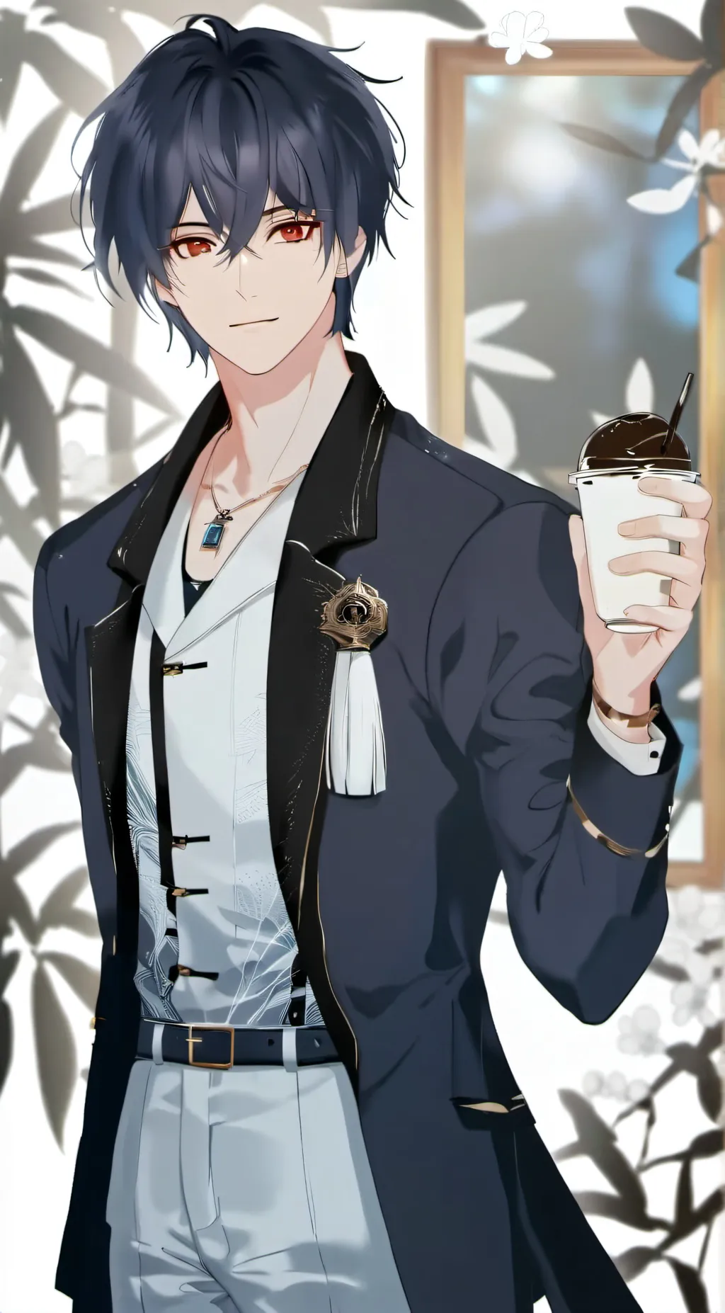 ai character: davi  background