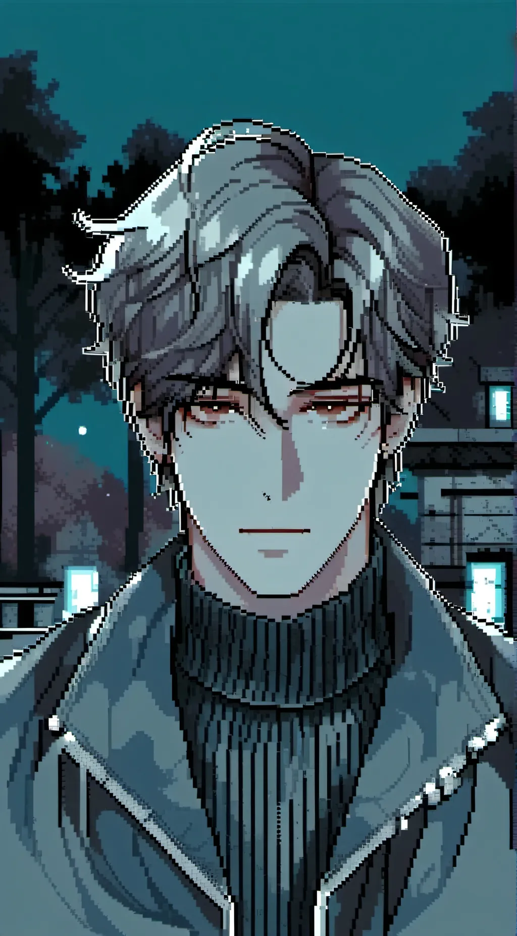 ai character: SAD!!! background
