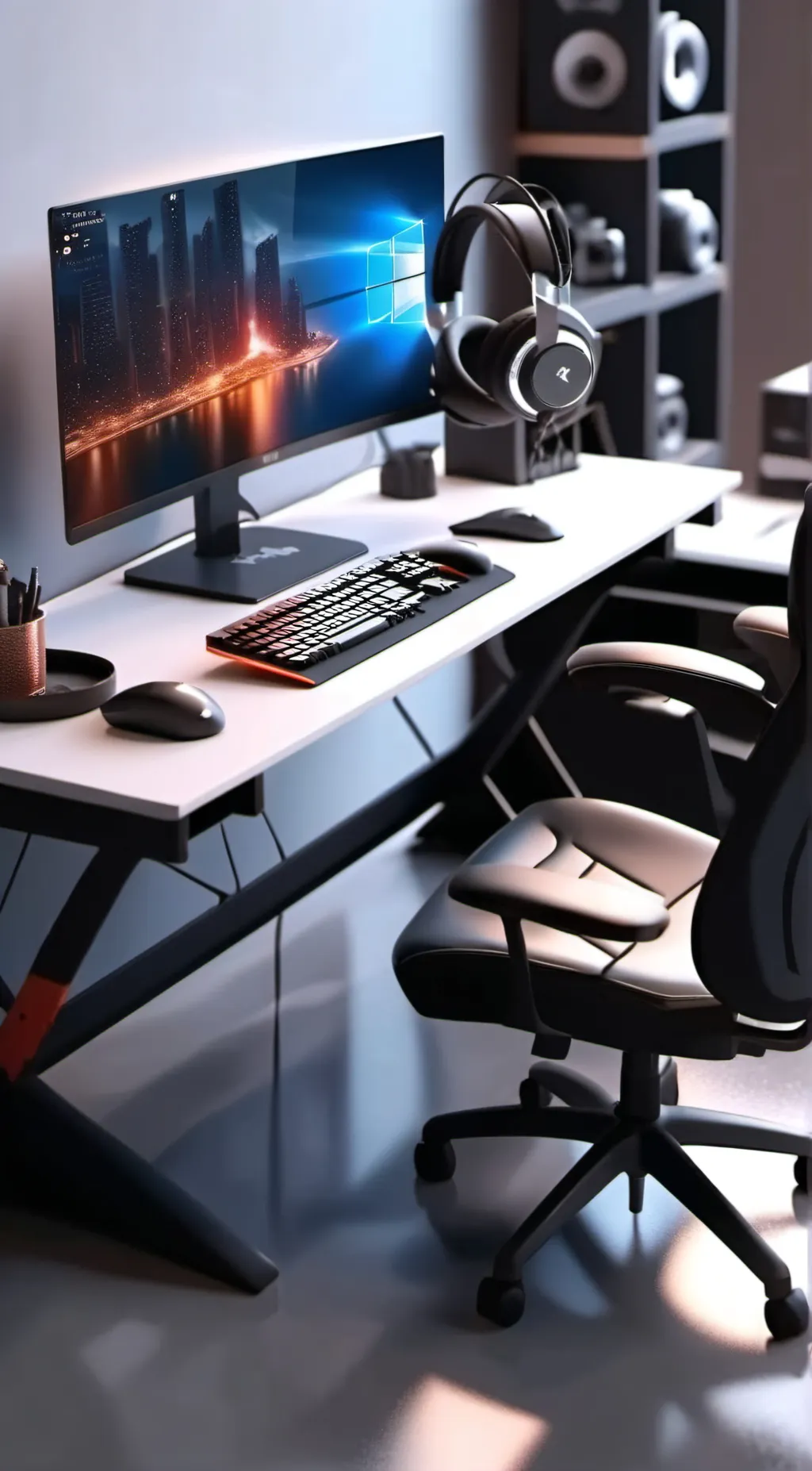 ai character: Gamers background