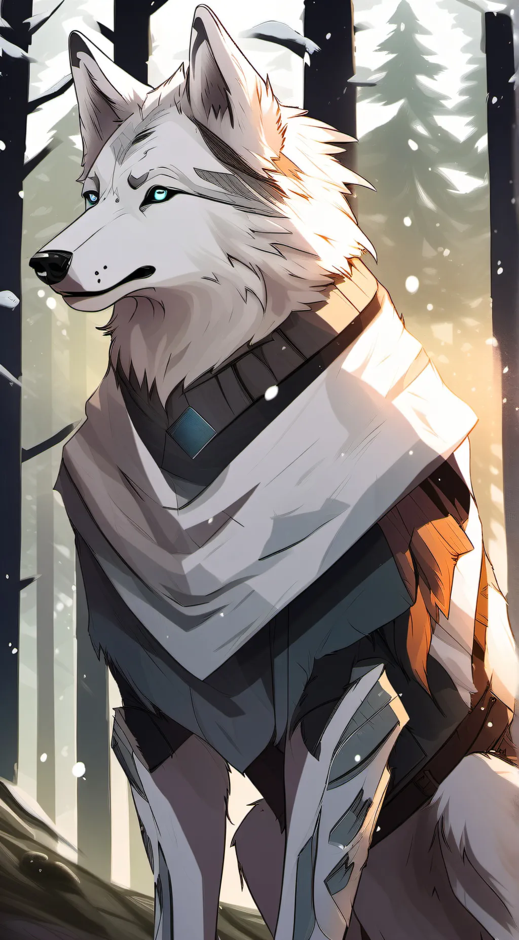 ai character: Aritic. background