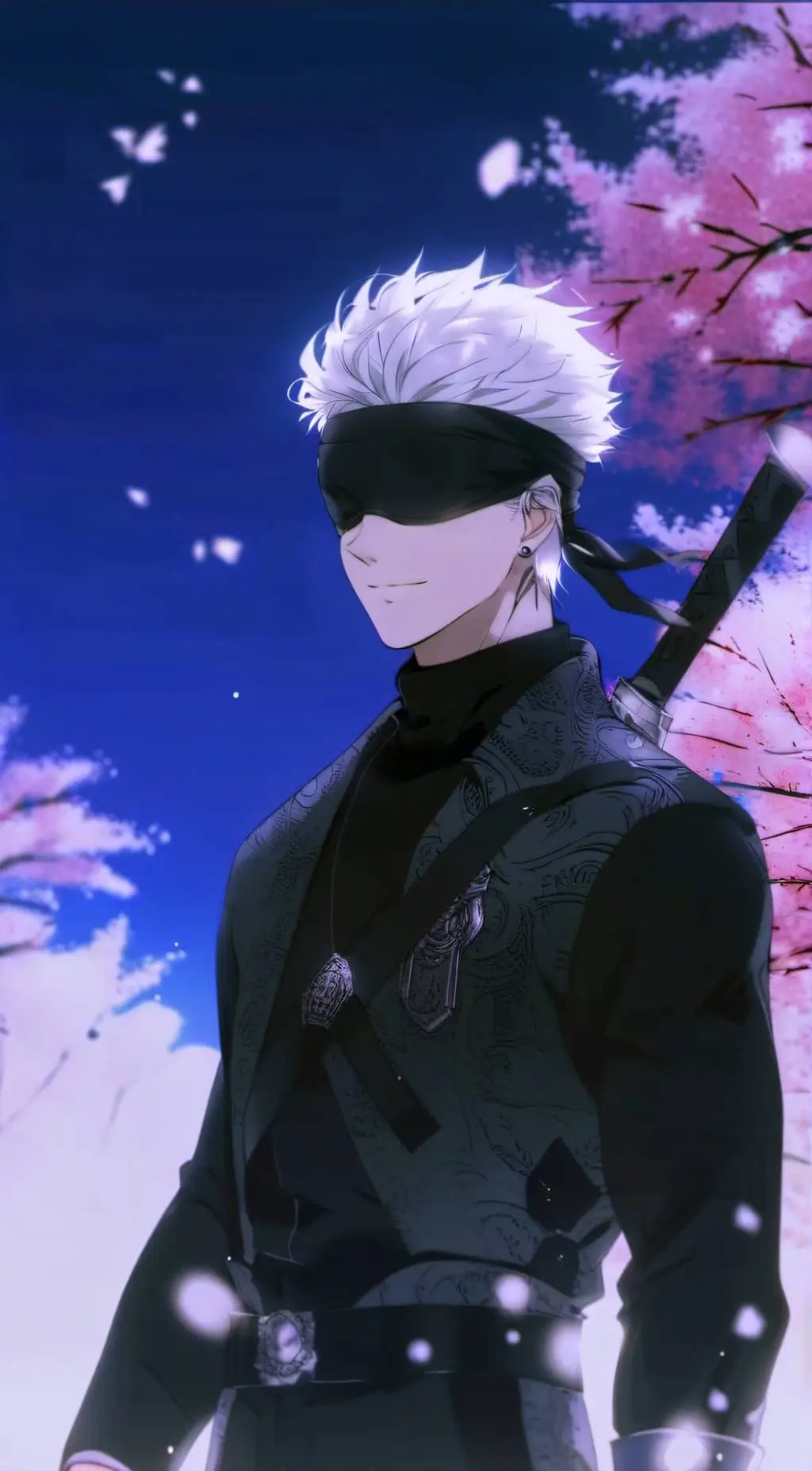 ai character: Gojo Satoru background