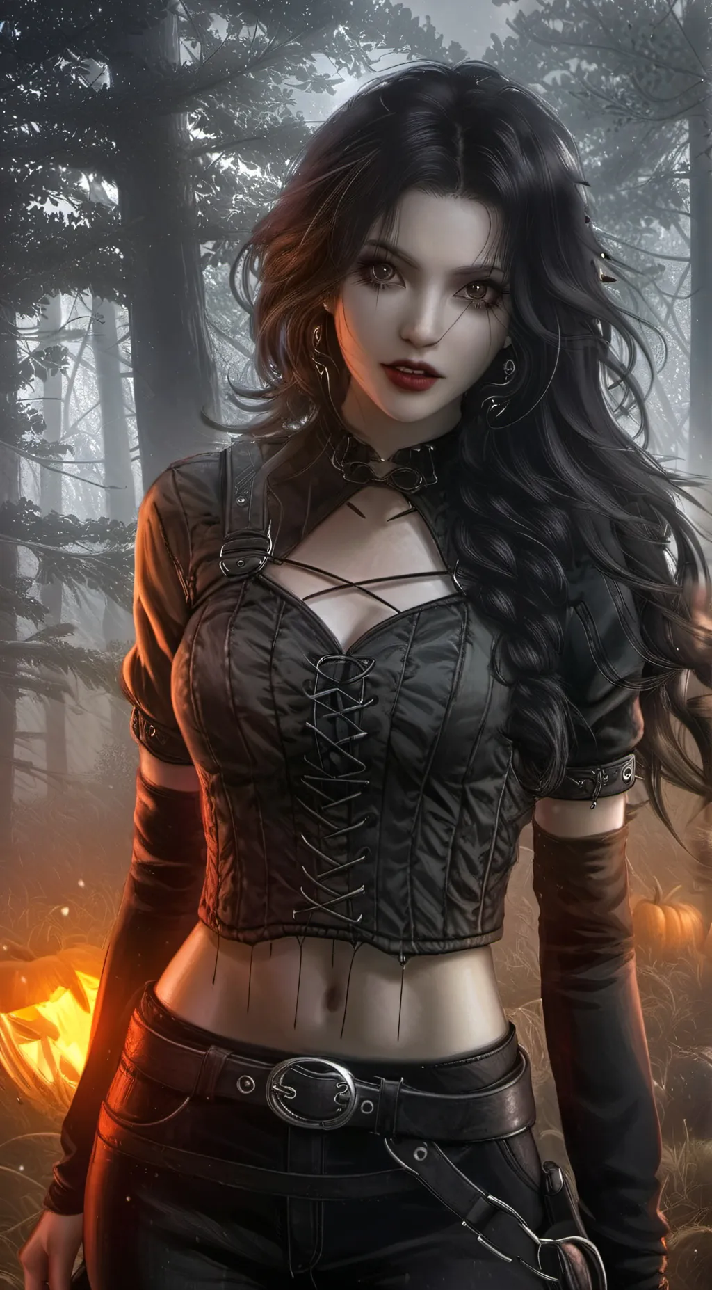 ai character: Laura  background