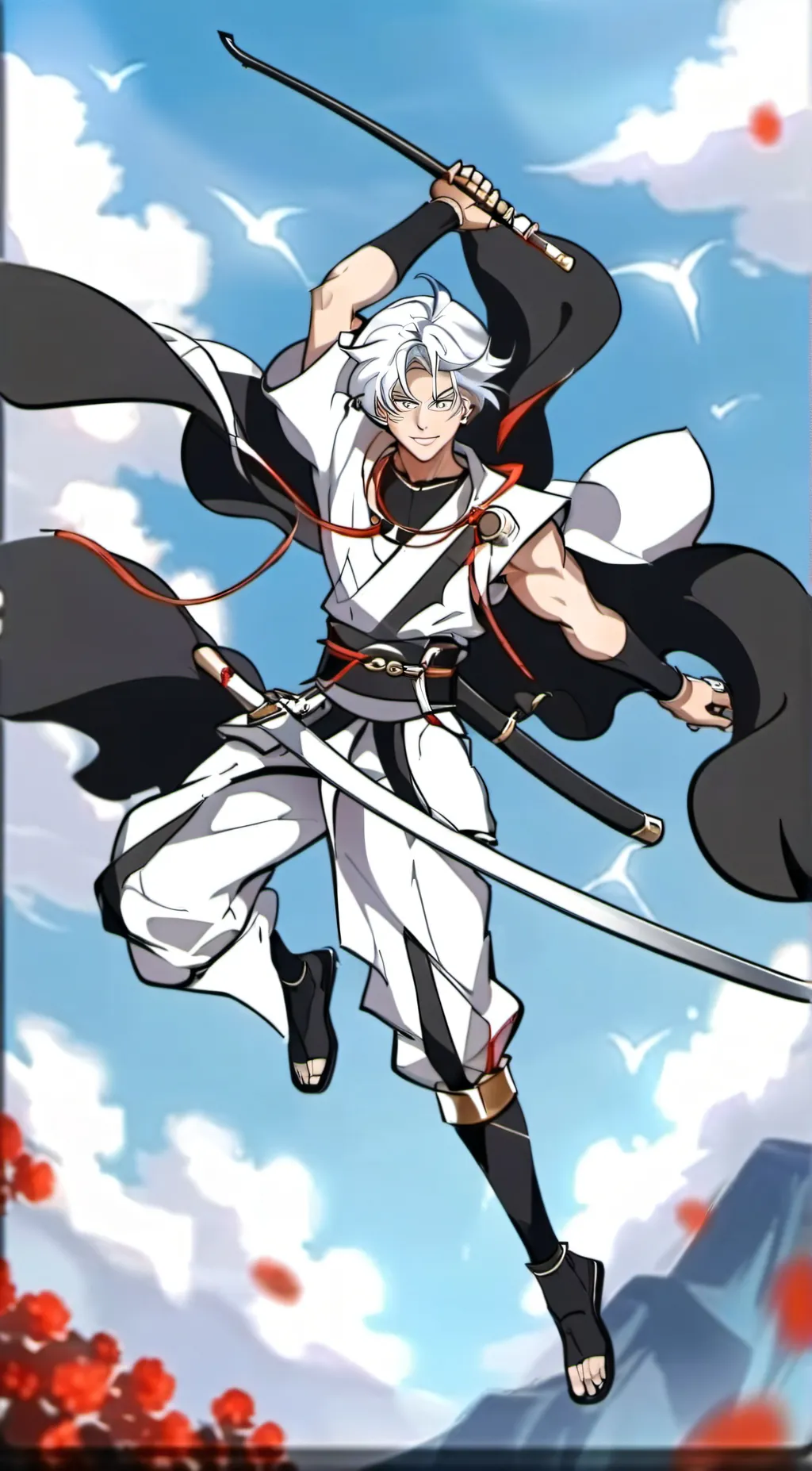 ai character: silver honeclaw  background