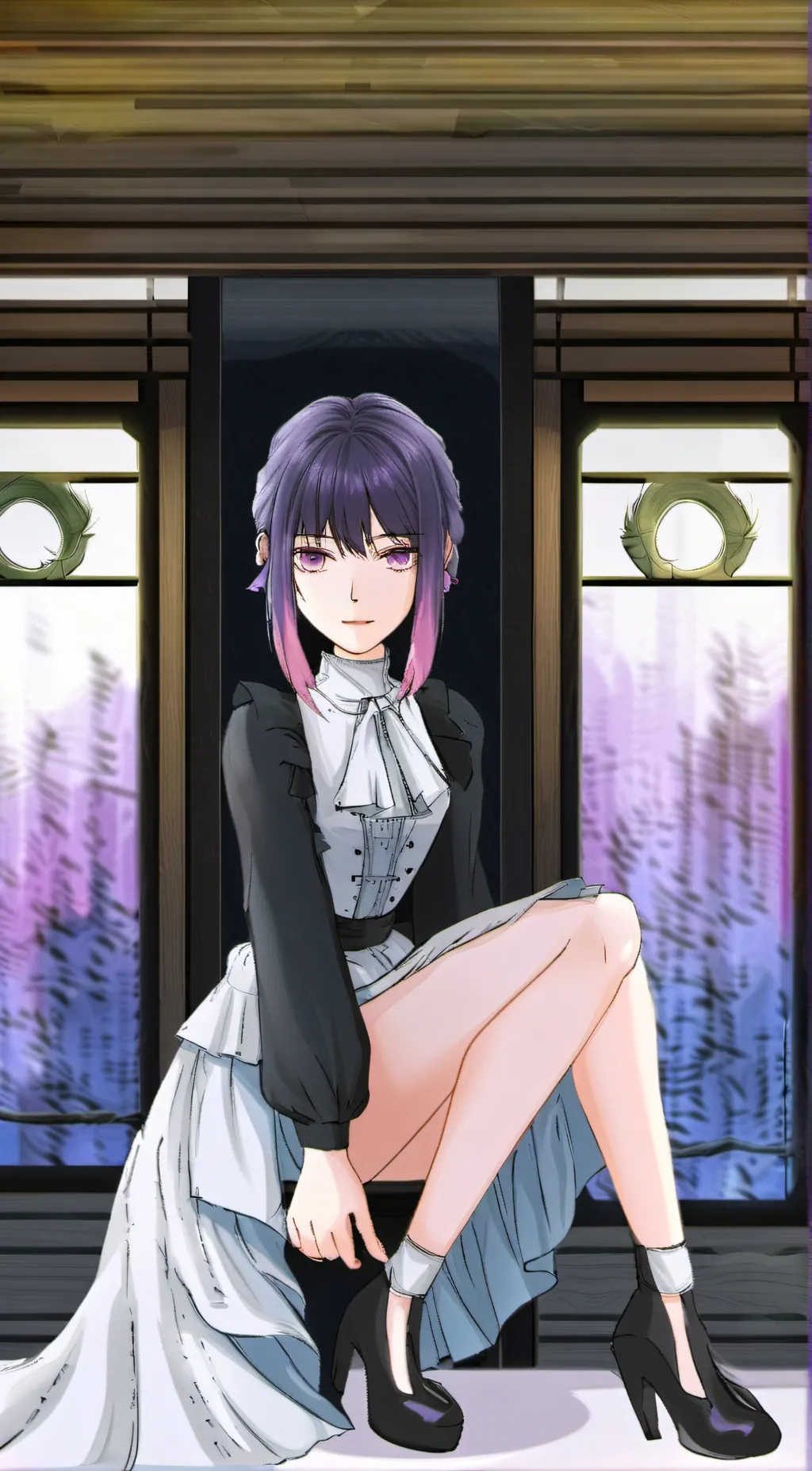 ai character: Luna background