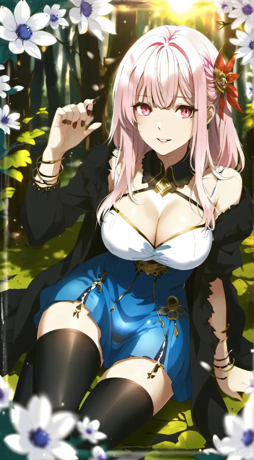 ai character: Farah  background