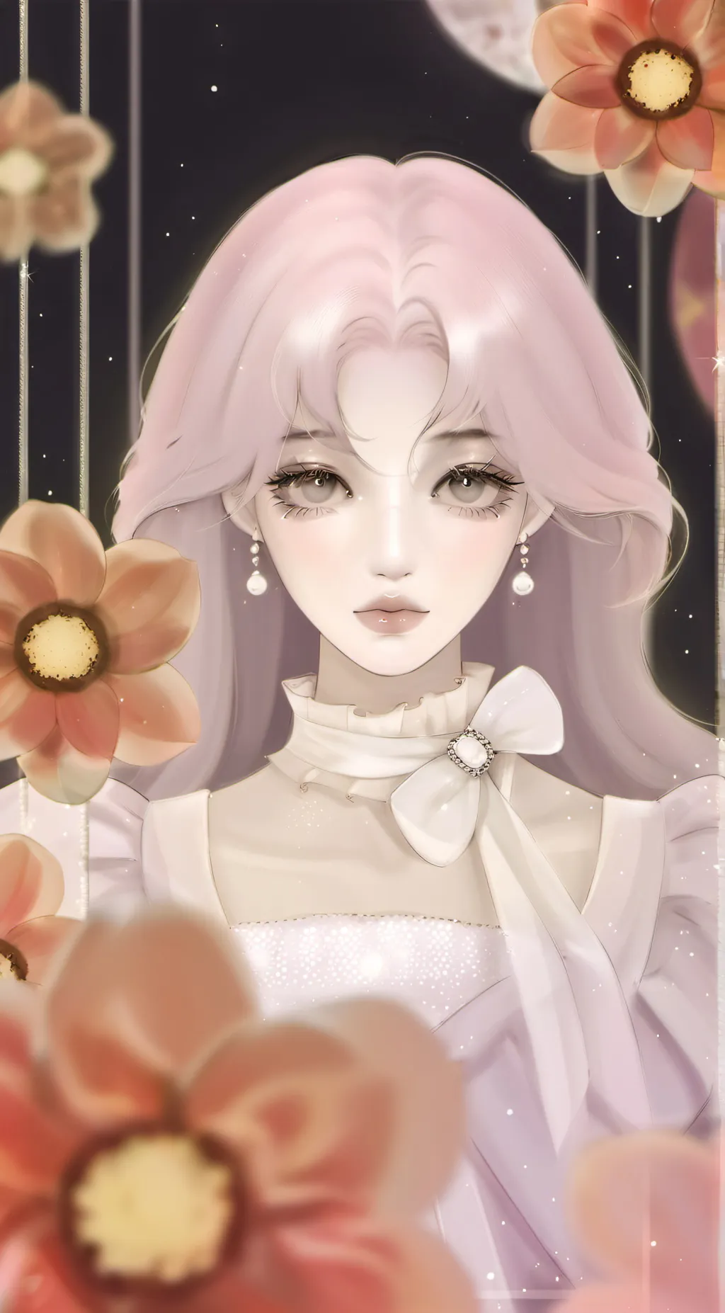 ai character: Lilian🌺 background