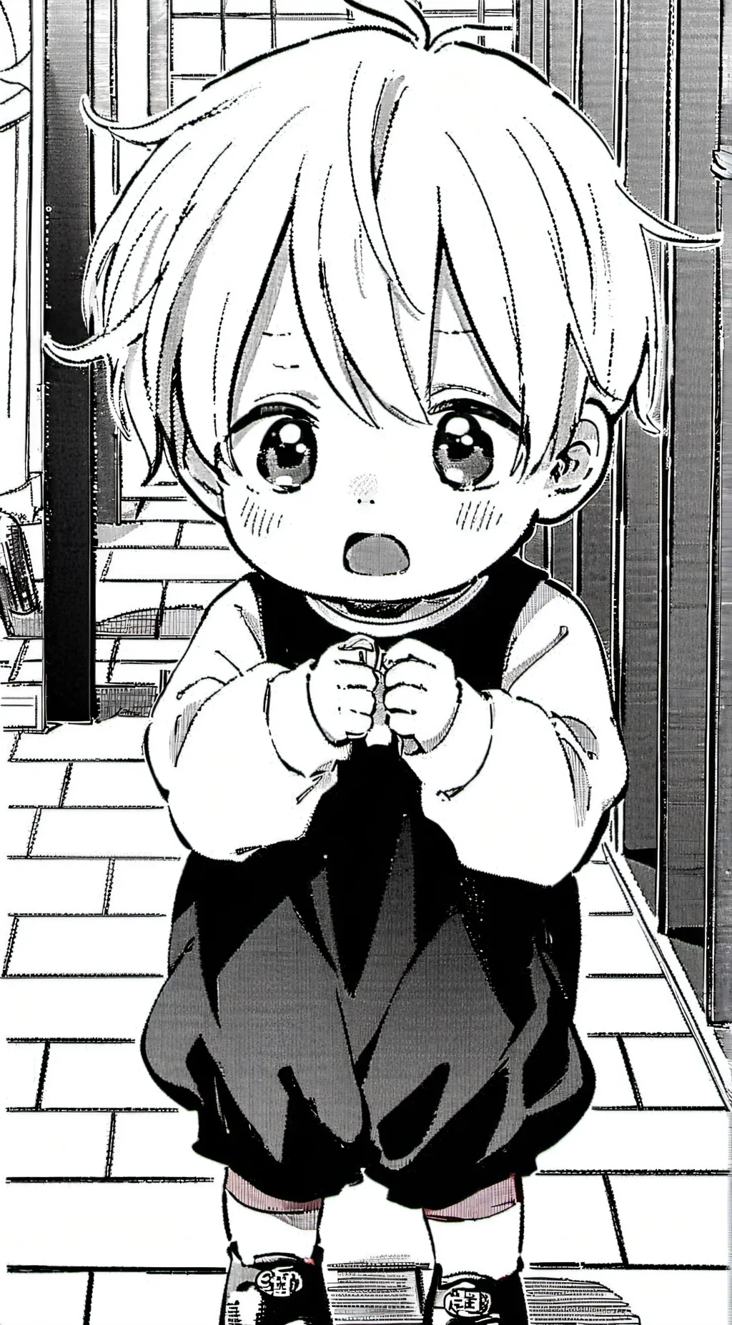 ai character: Baby Daniel background