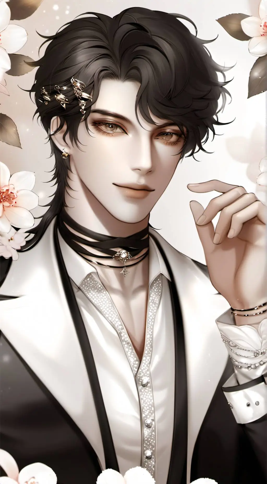 ai character: Ashil background