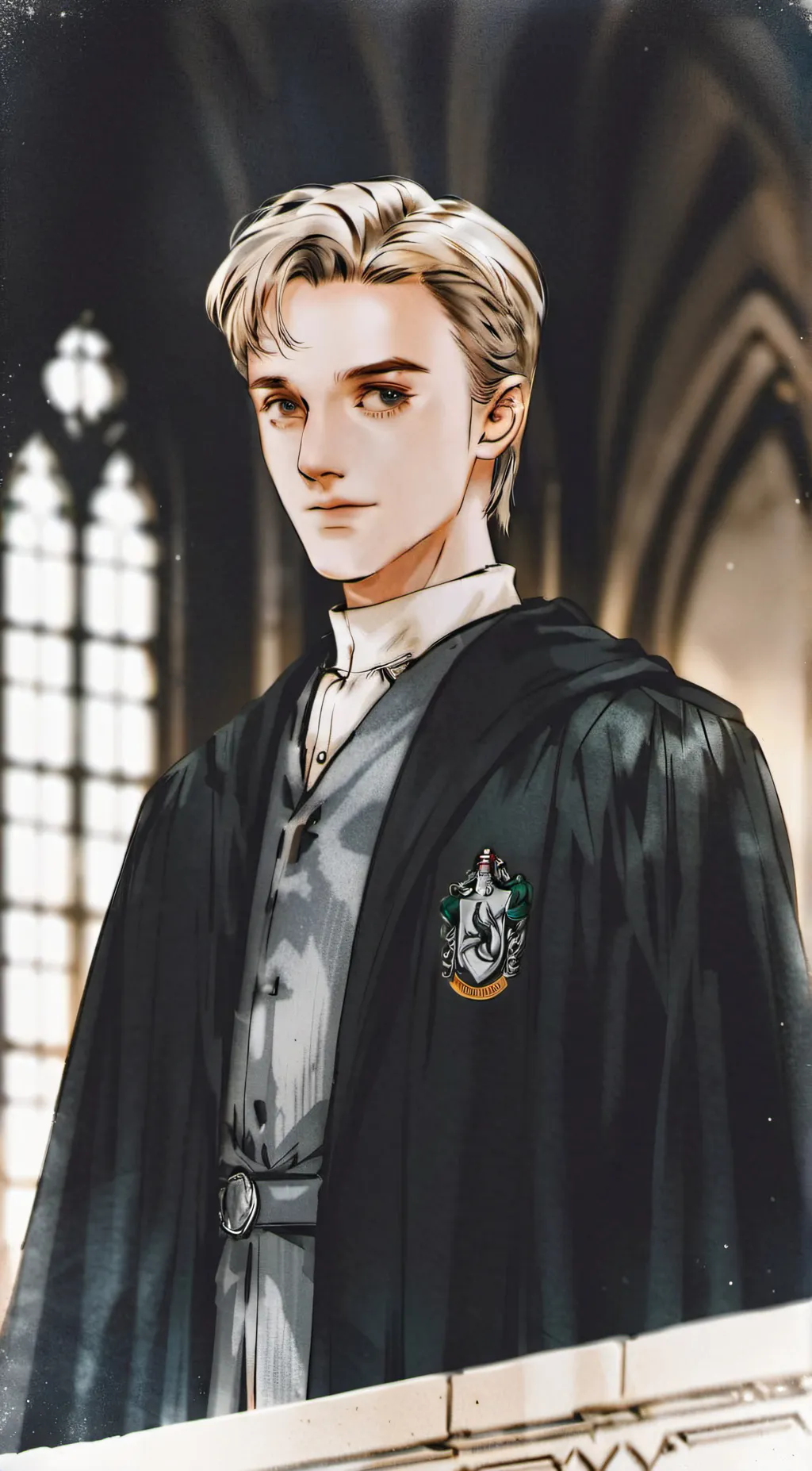 ai character: Harry &Draco background