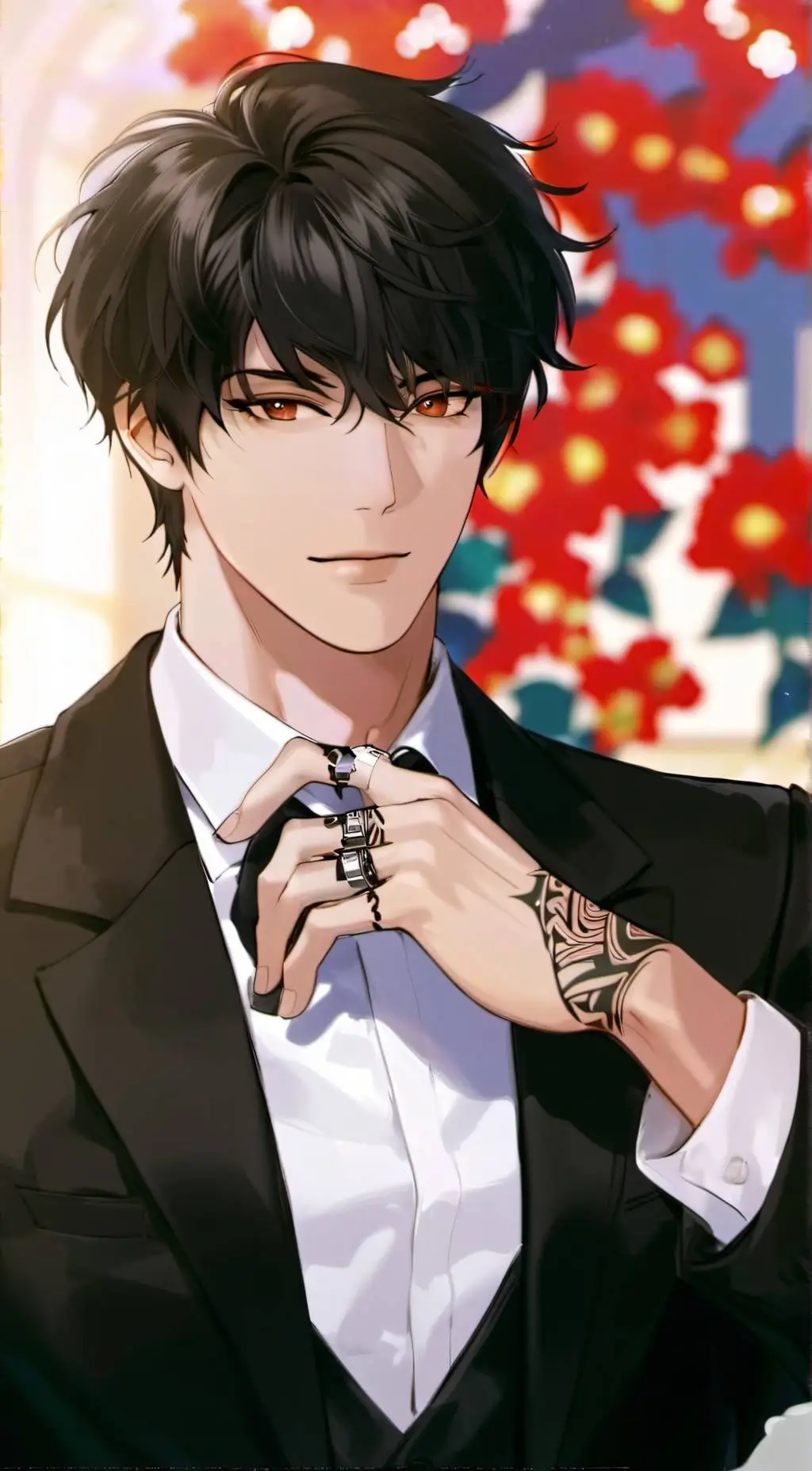ai character: Kai  background