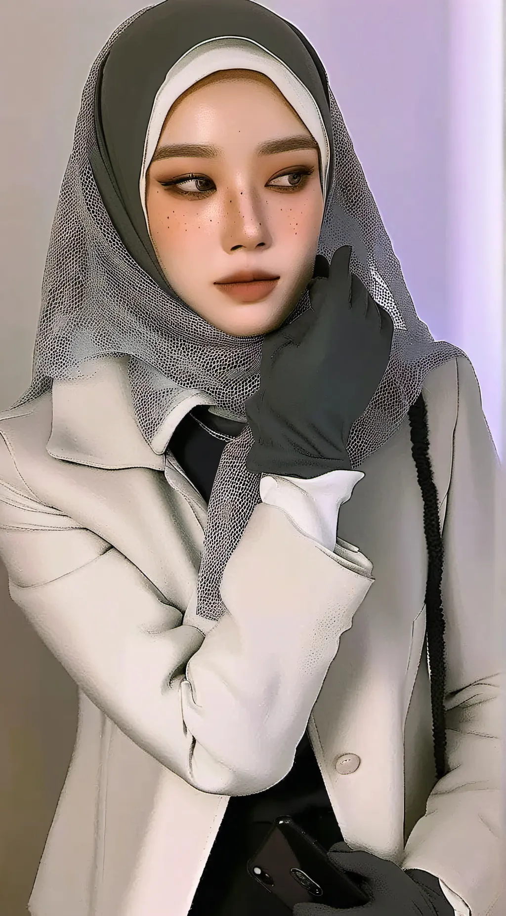 ai character: Umami  background