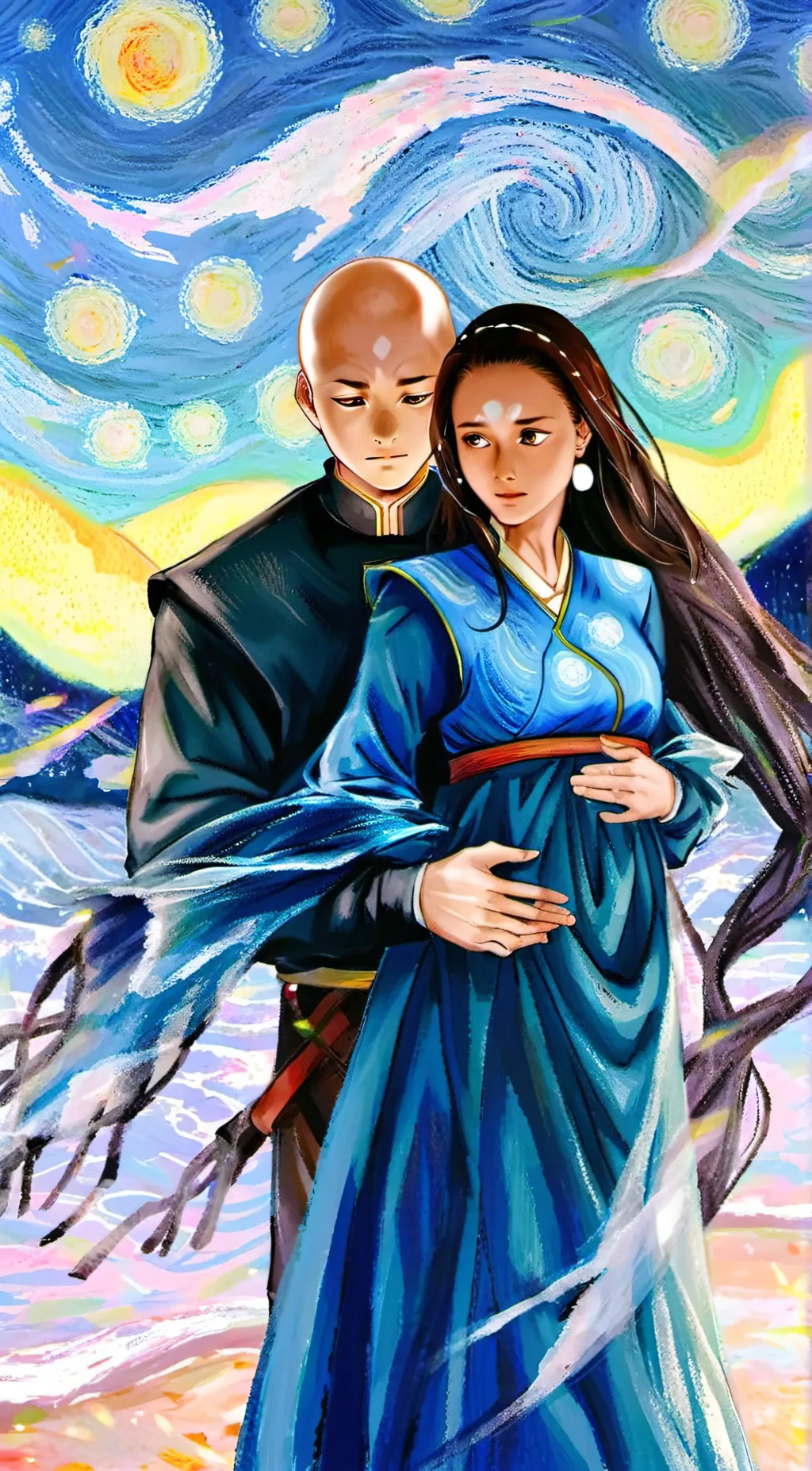 ai character: KATAANG  background