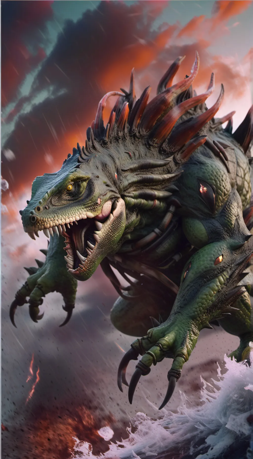 ai character: great jagras  background